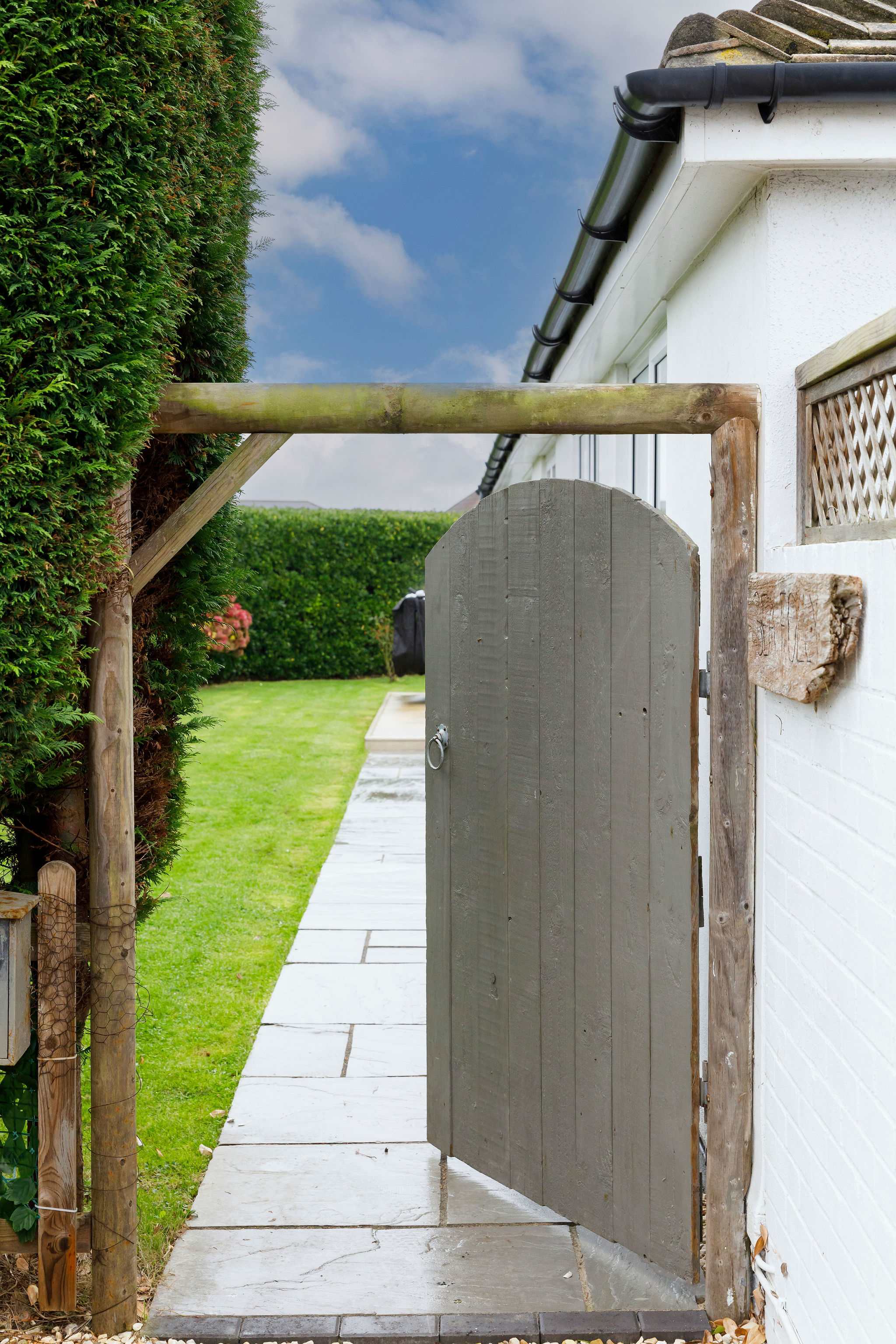 The garden is a fantastic space that the whole family will love.