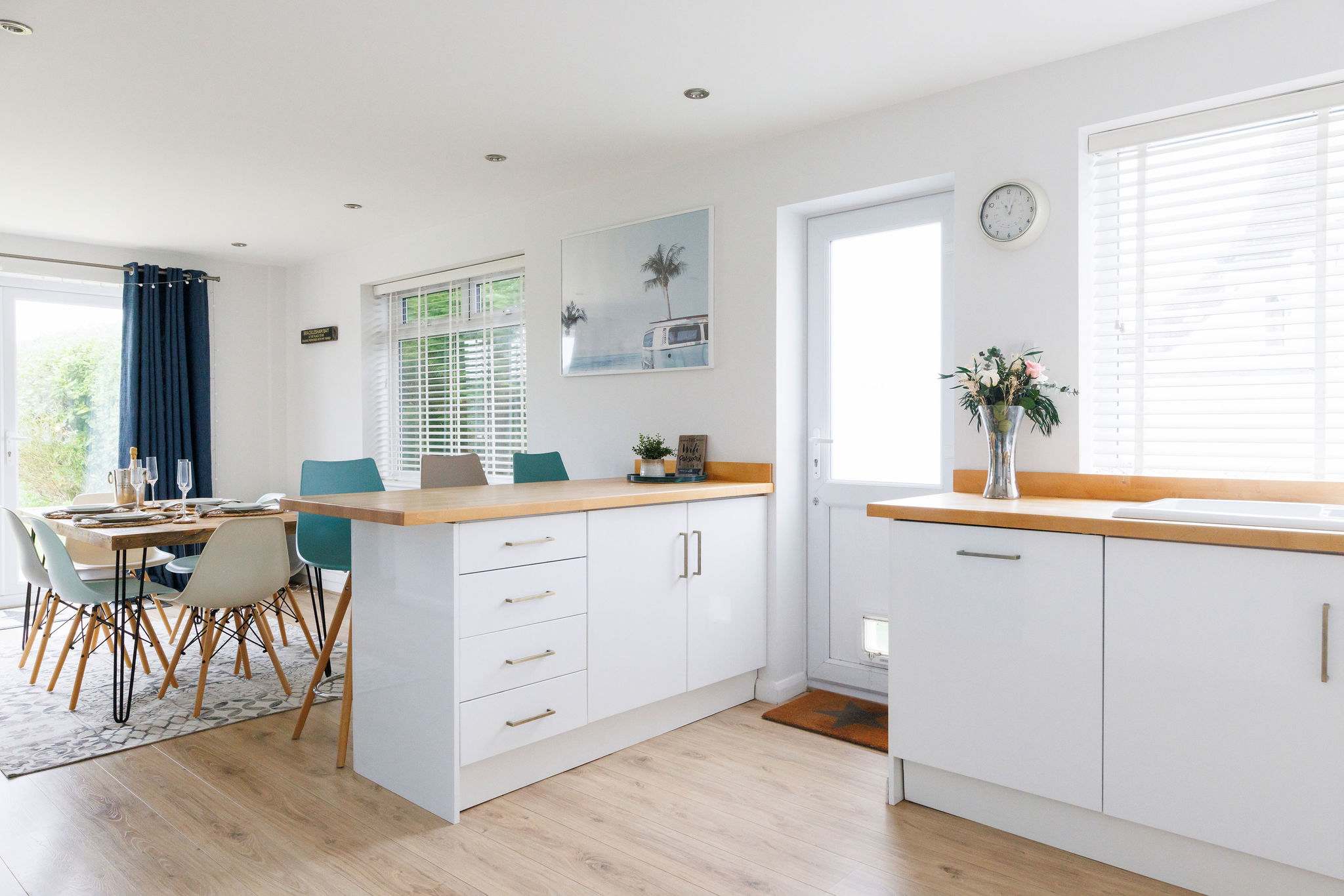 The open plan kitchen and dining space is sure to be the hub of the home, with plenty of space for cooking, eating and catching up with loved ones.