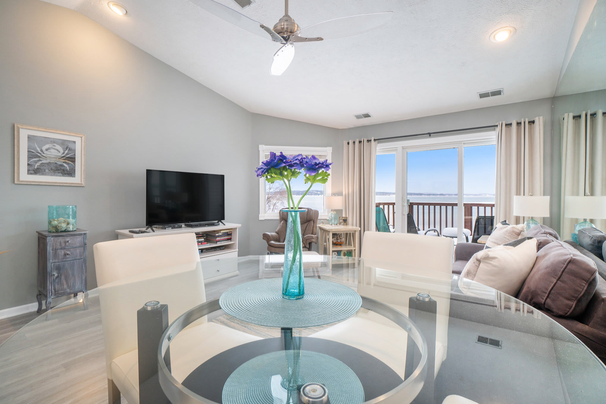 Beachside 323 Waterfront Condo on East Grand Traverse Bay  — Traverse City, MI — vacation rental