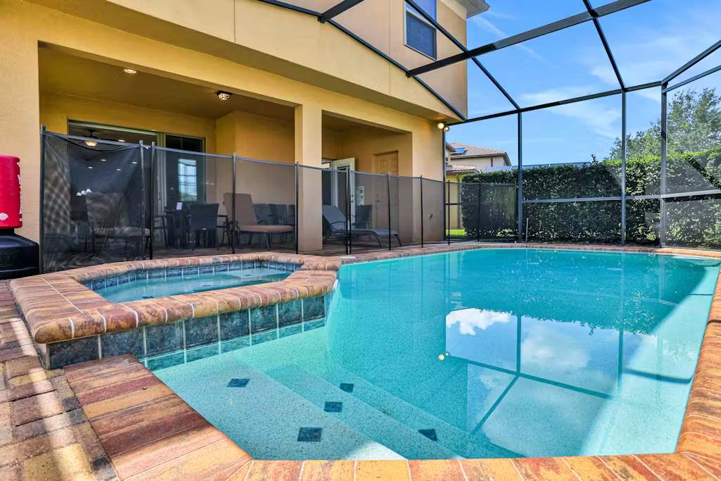 Enjoy a private pool right out the back door!