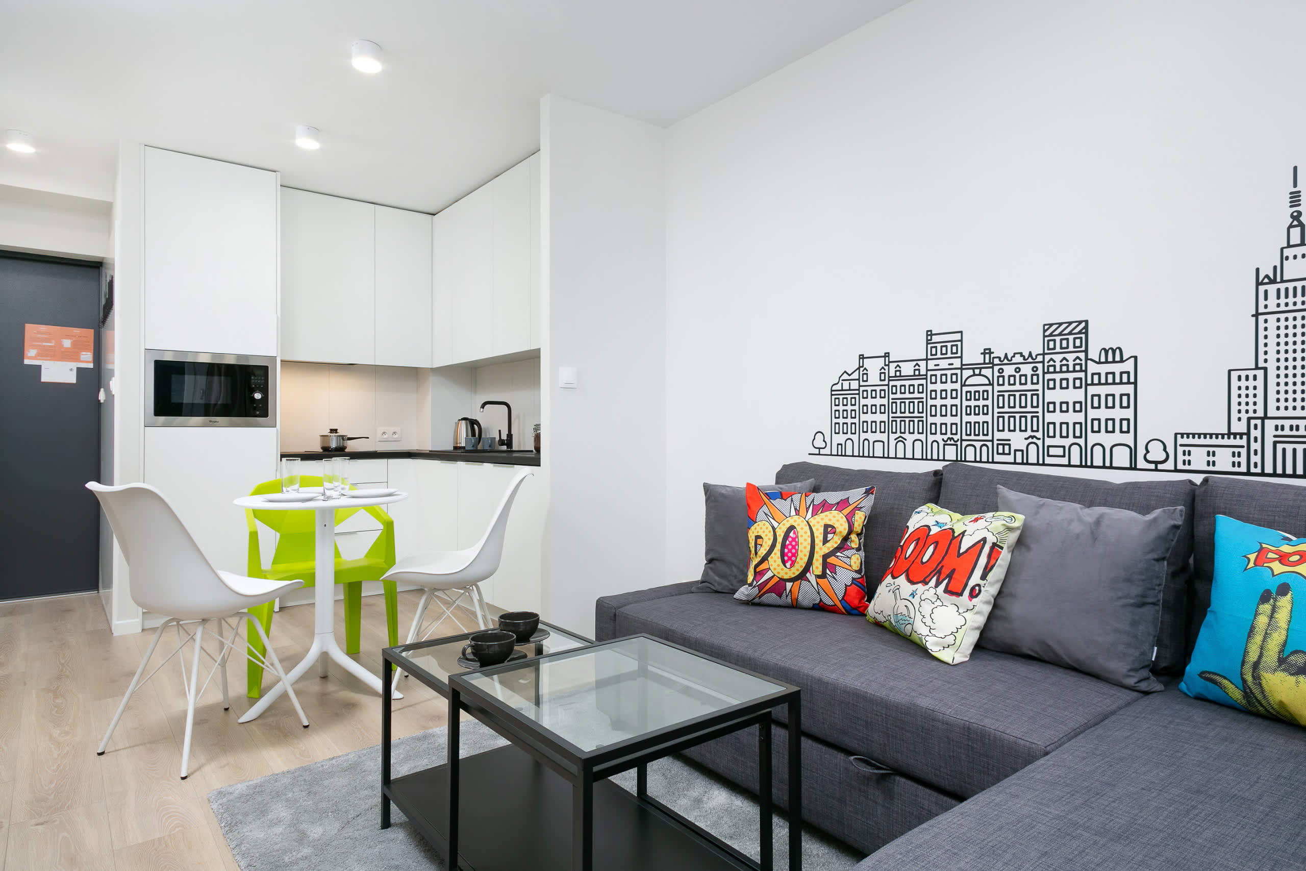 Emilii Plater 55 Warsaw | Modern Studio in the Centre of Warsaw | Business Trip — Warszawa, Województwo mazowieckie — vacation rental