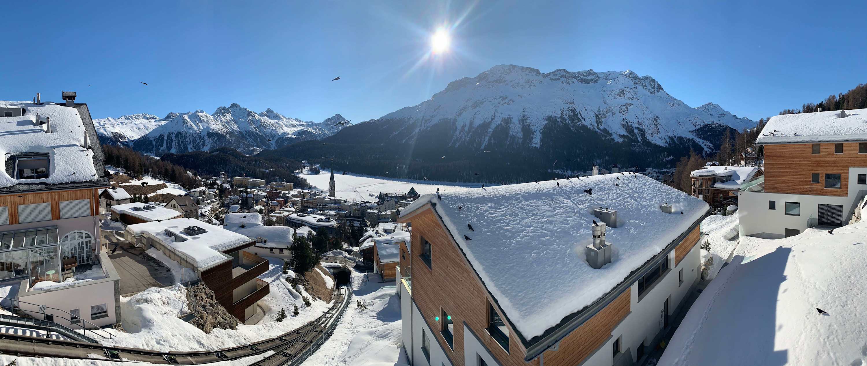 Lake View Apartment Above St. Moritz — Sankt Moritz, Graubünden — vacation rental