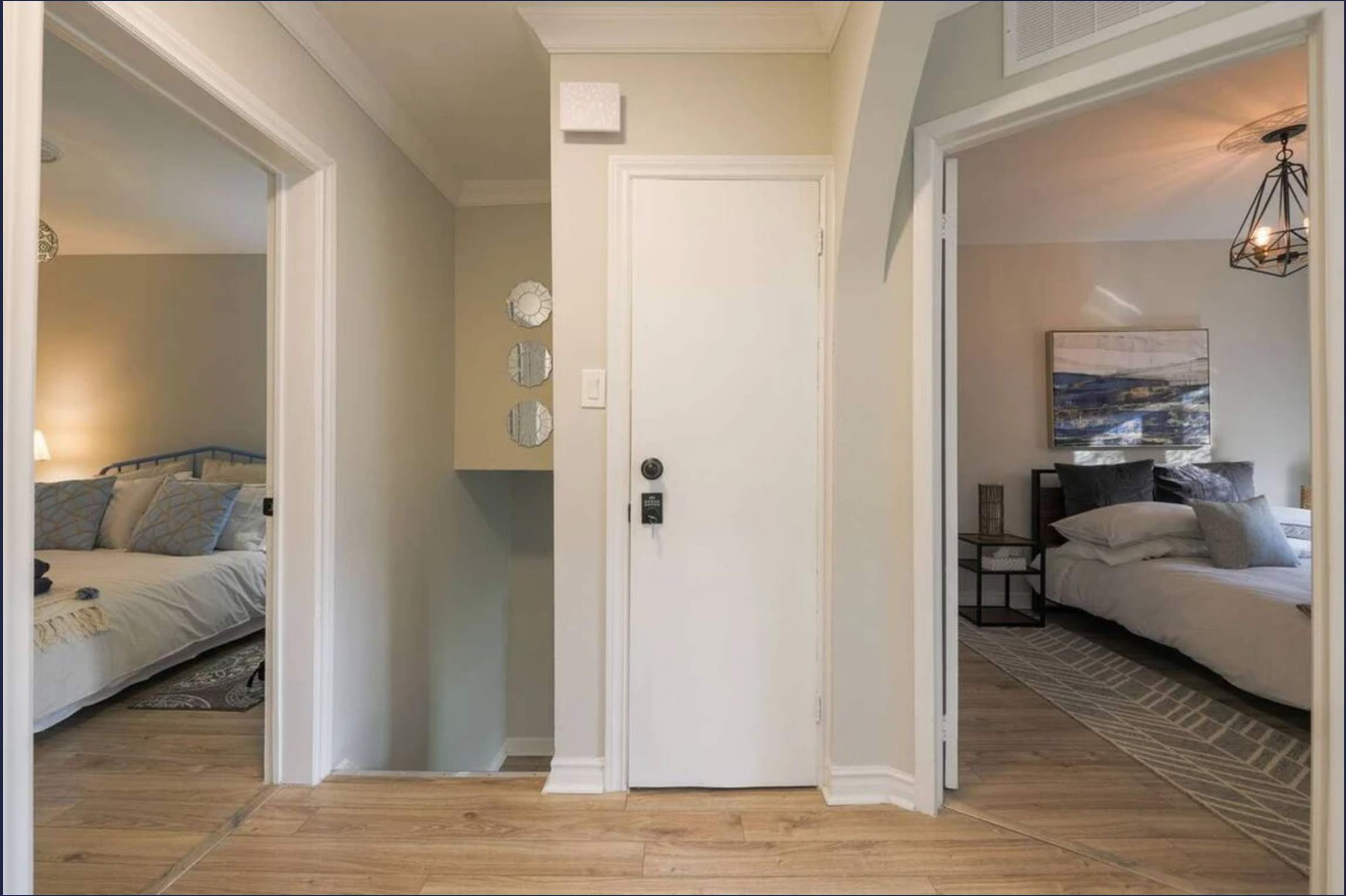 Hallway leading into bedrooms