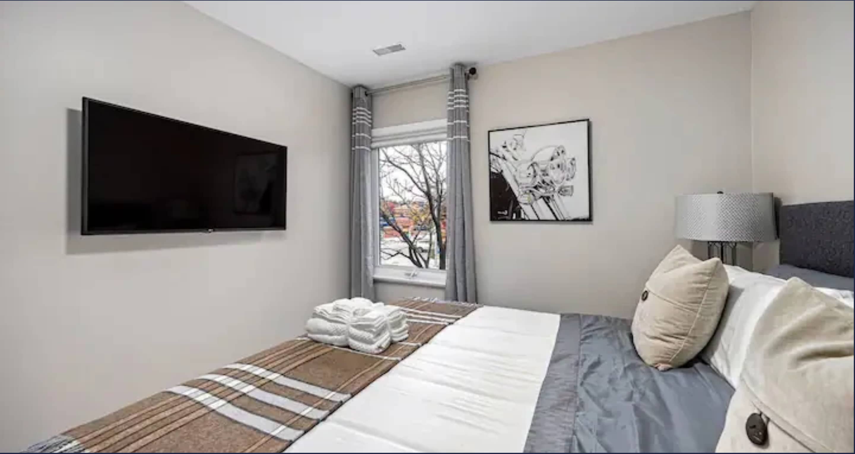 Second King Bedroom with Smart TV