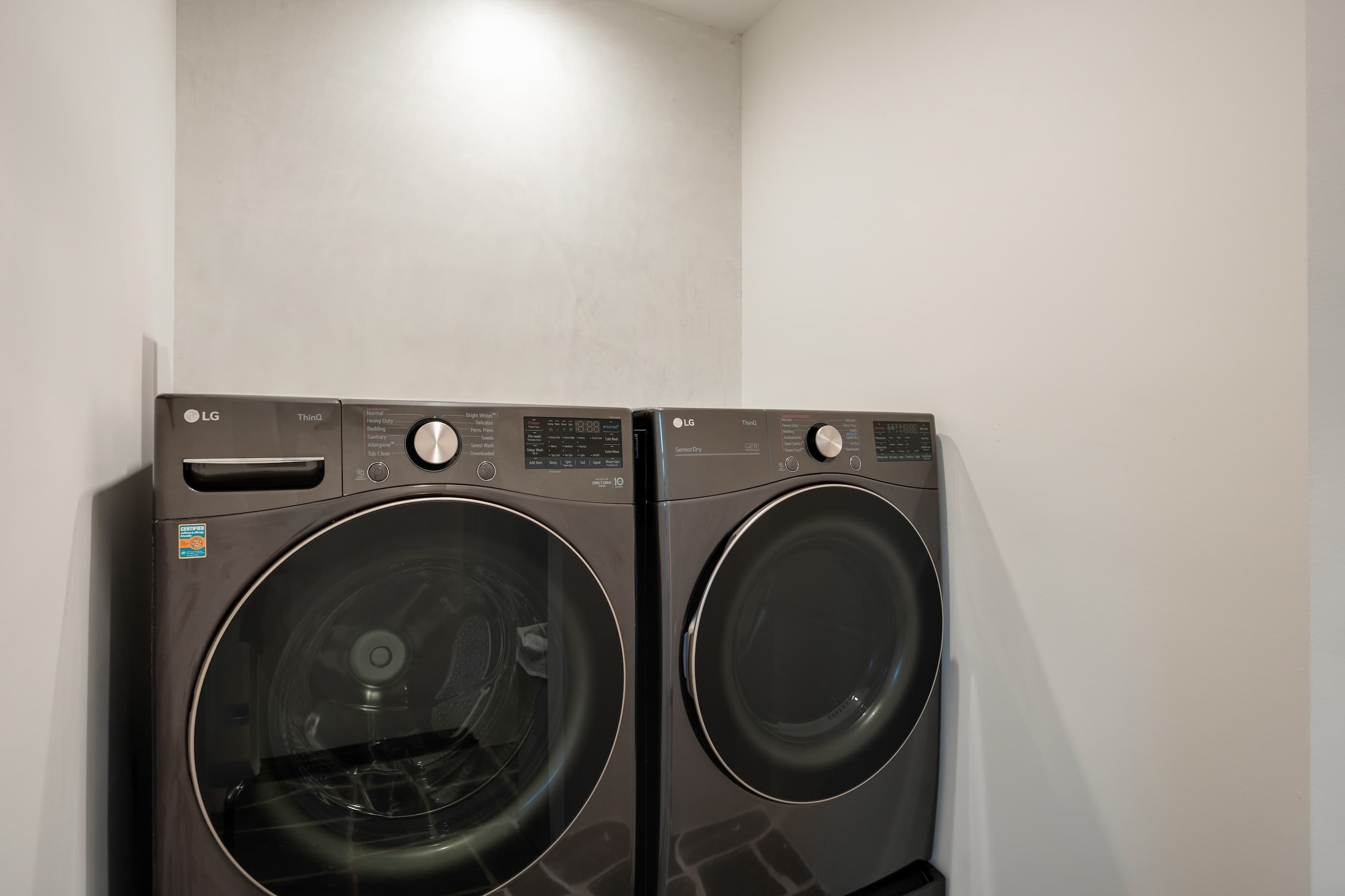 Premium, high-capacity appliances.