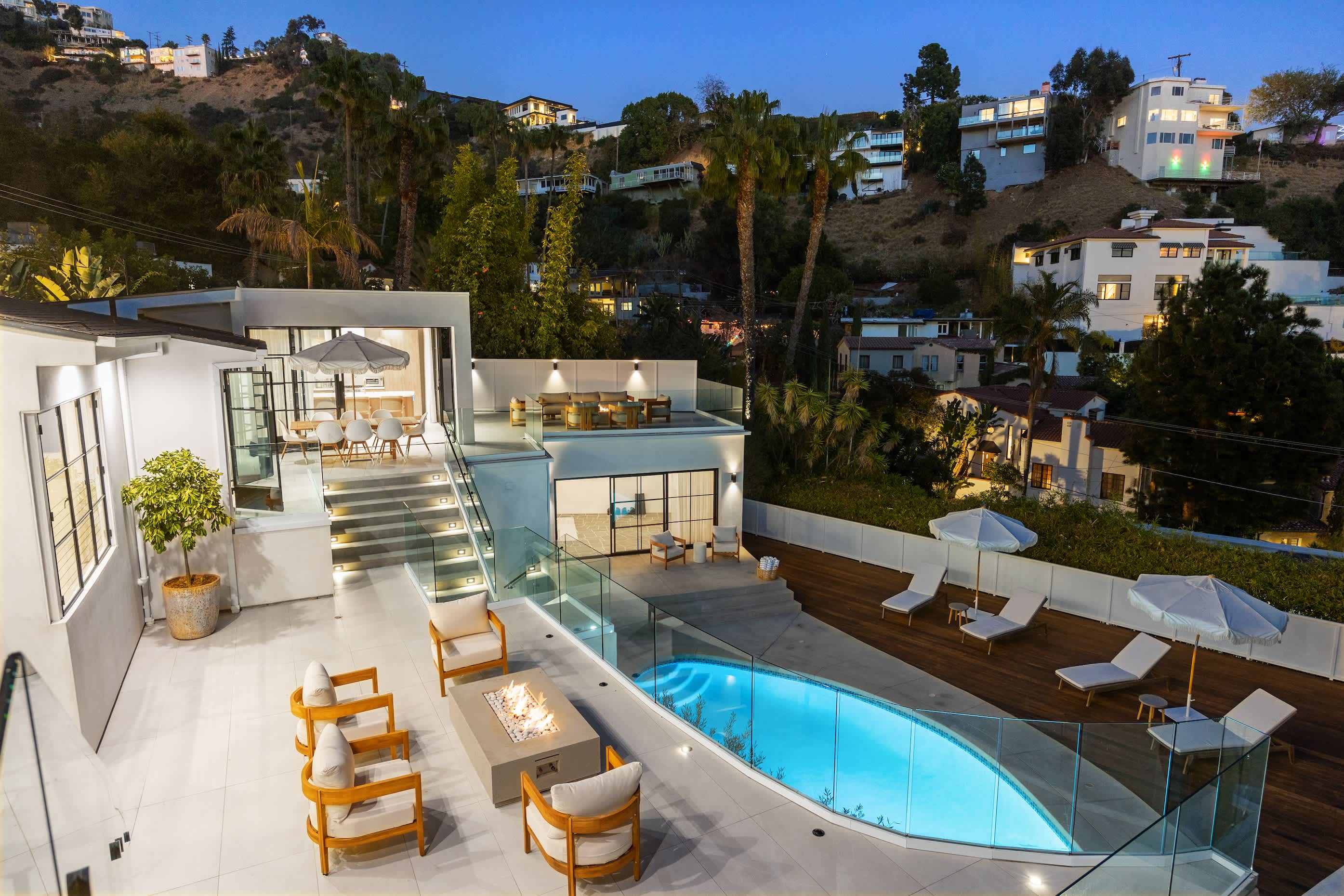 Perfect for evenings under the stars.