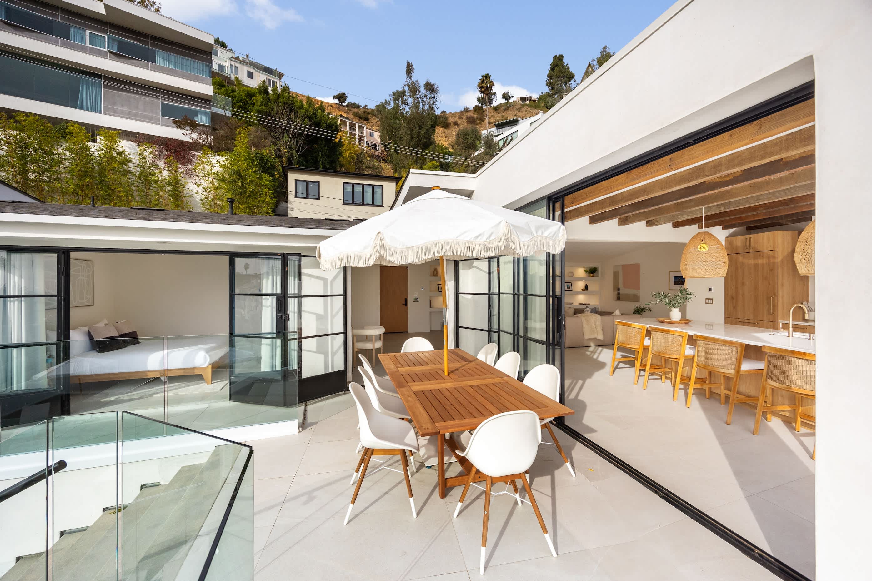 A seamless flow between indoor and outdoor living for effortless entertaining.
