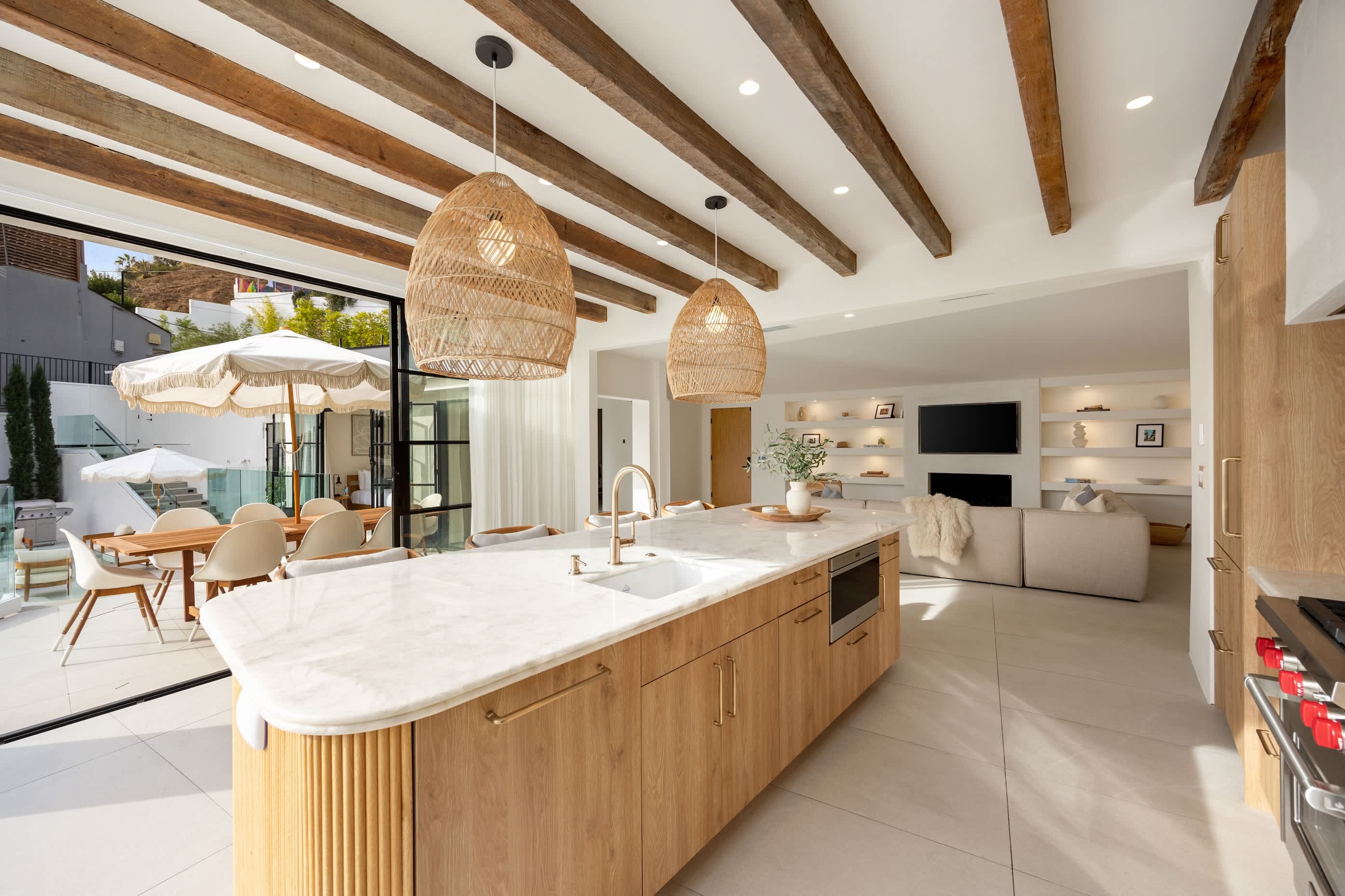 Experience the art of cooking surrounded by inspiring views.