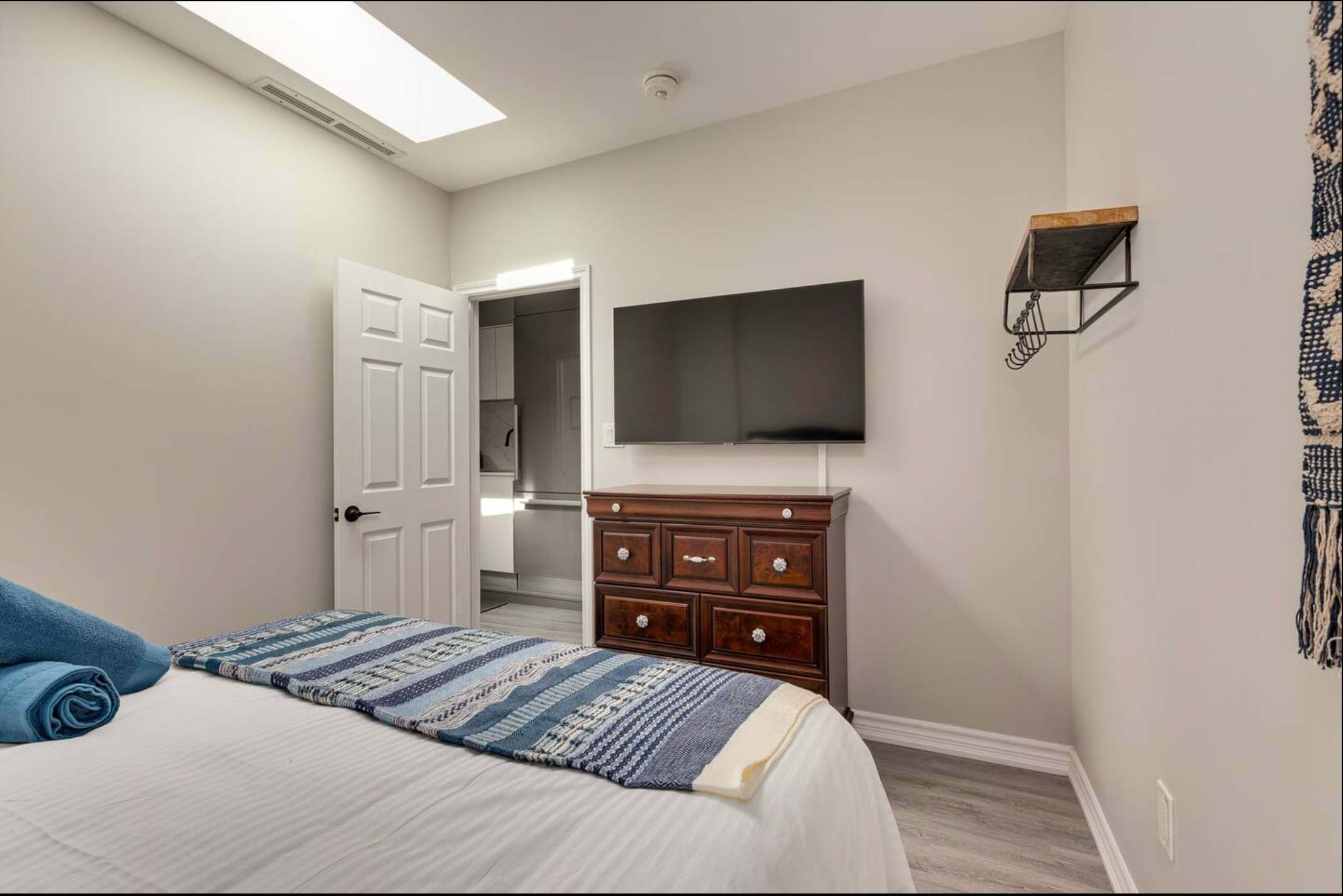 Queen Bedroom with Smart TV