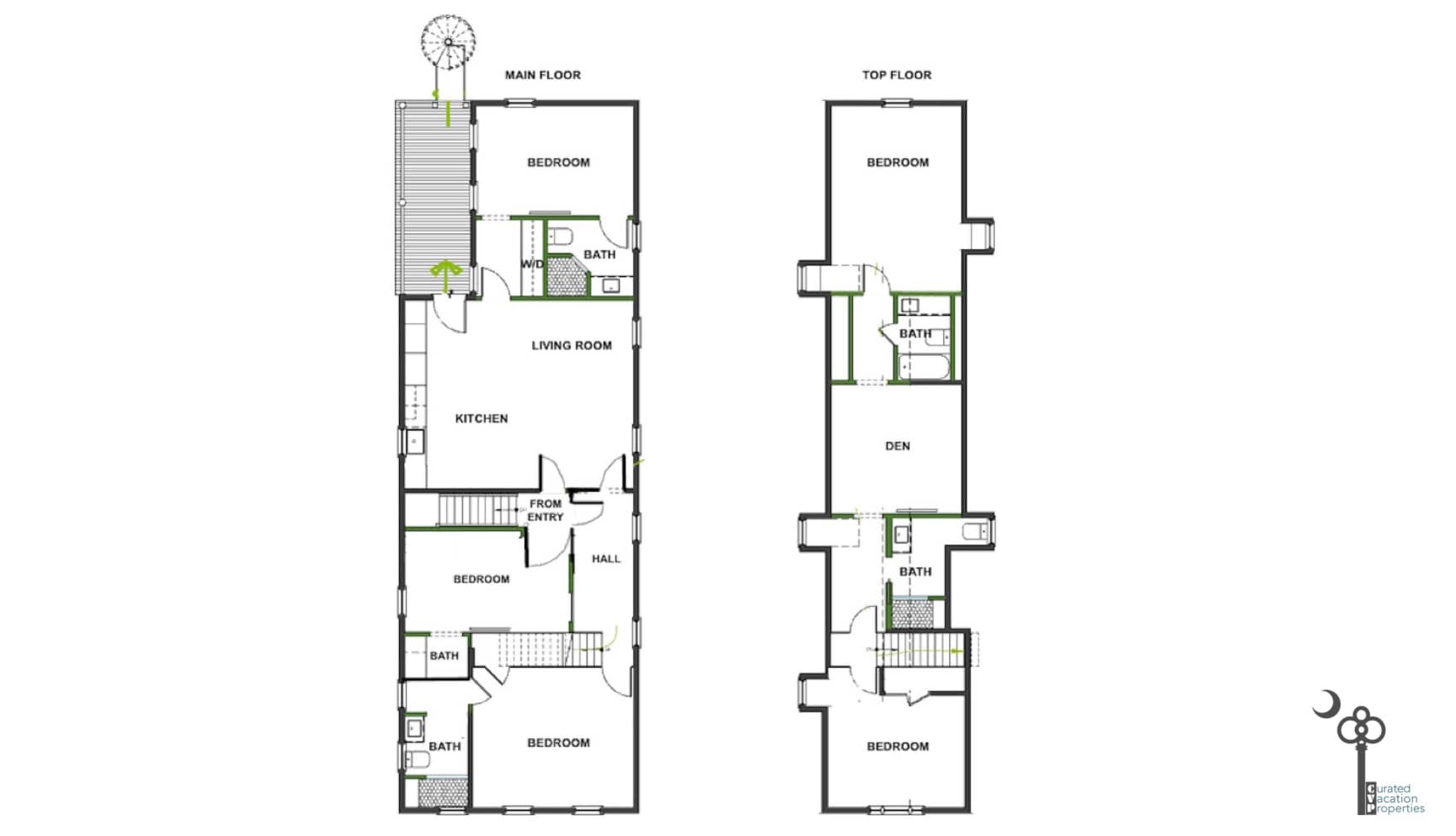 Rosemary House | Unit B | Sleeps 6