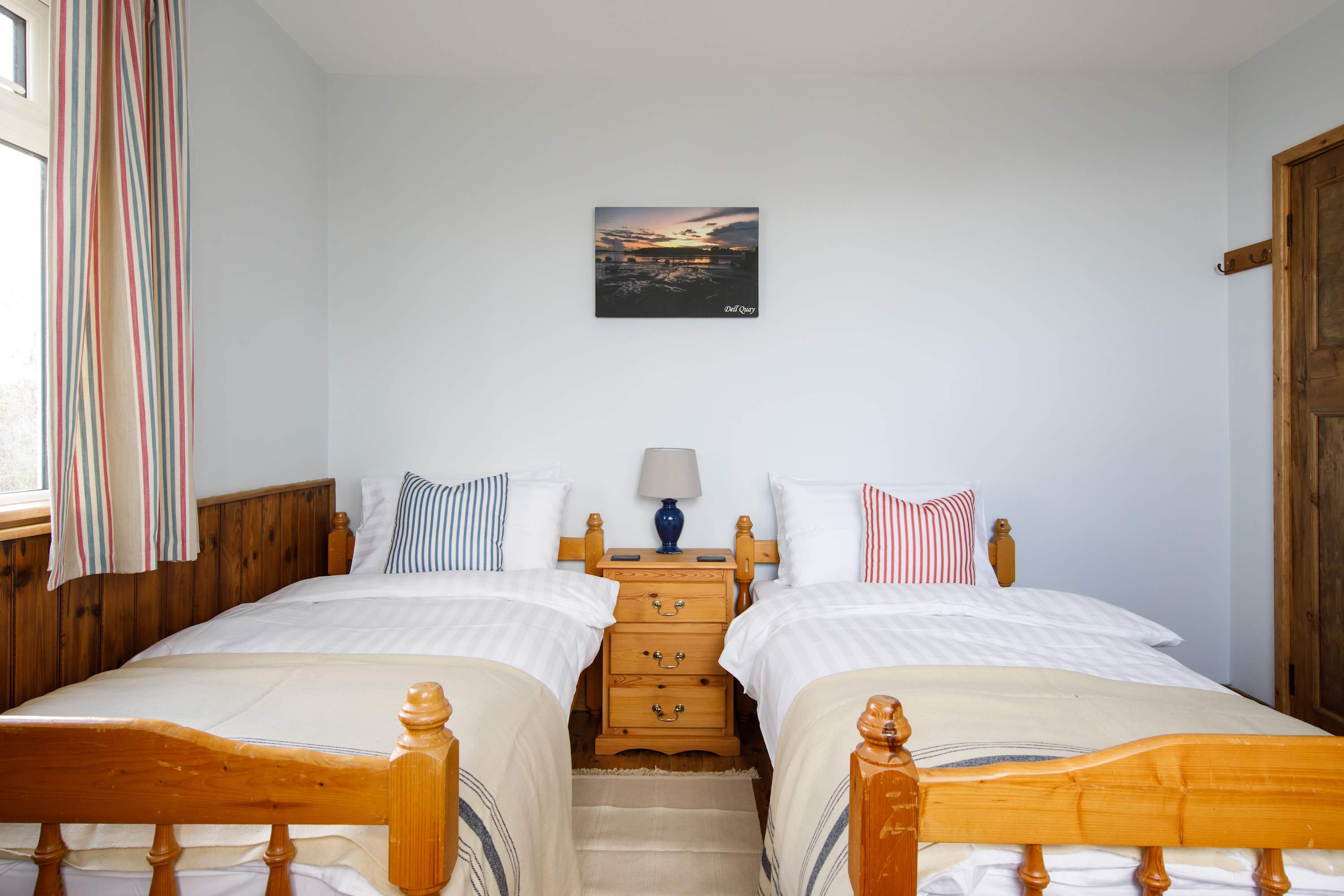 Recharge your energy levels at the lovely twin room on the ground floor