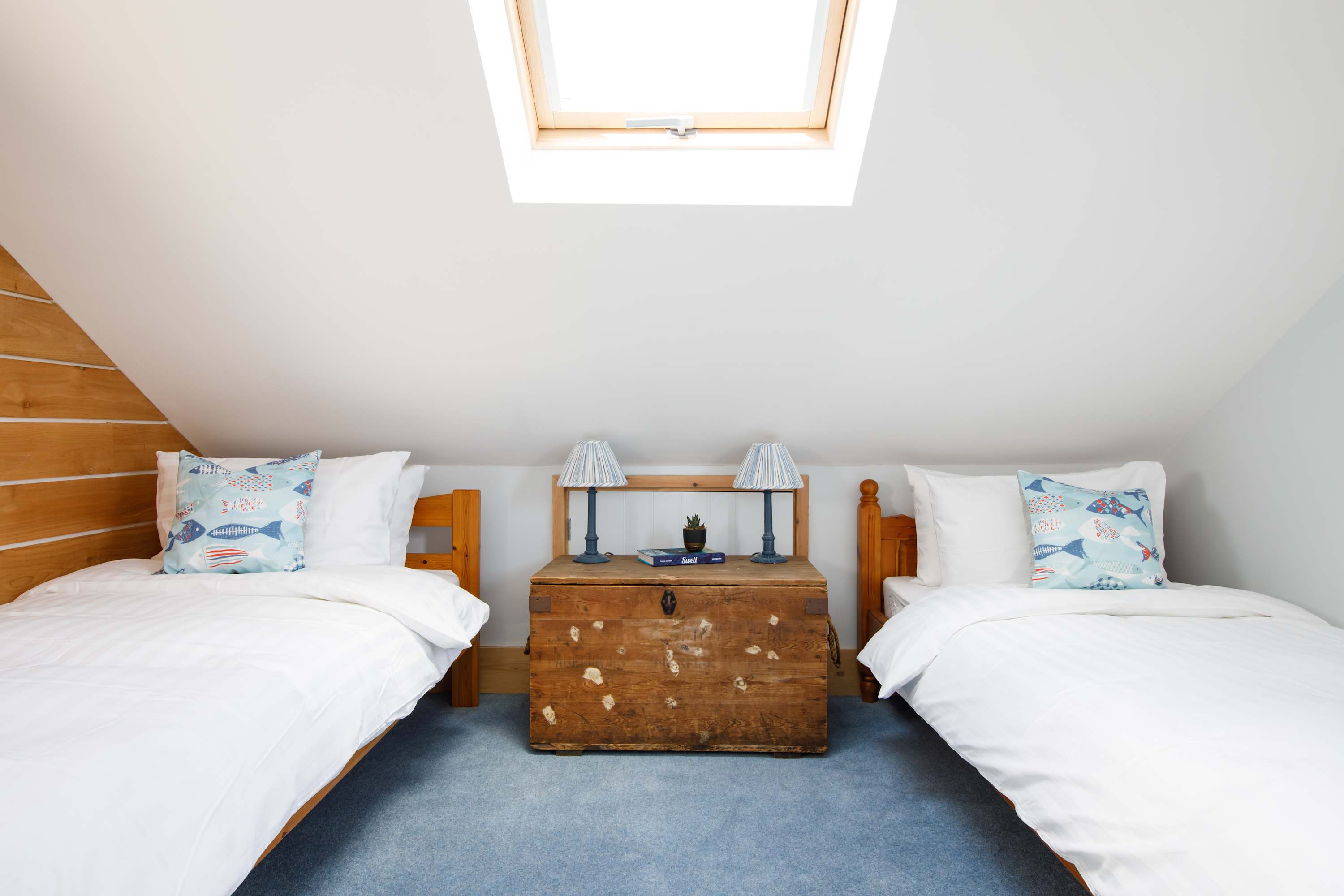 Treasure chest as a nightstand!