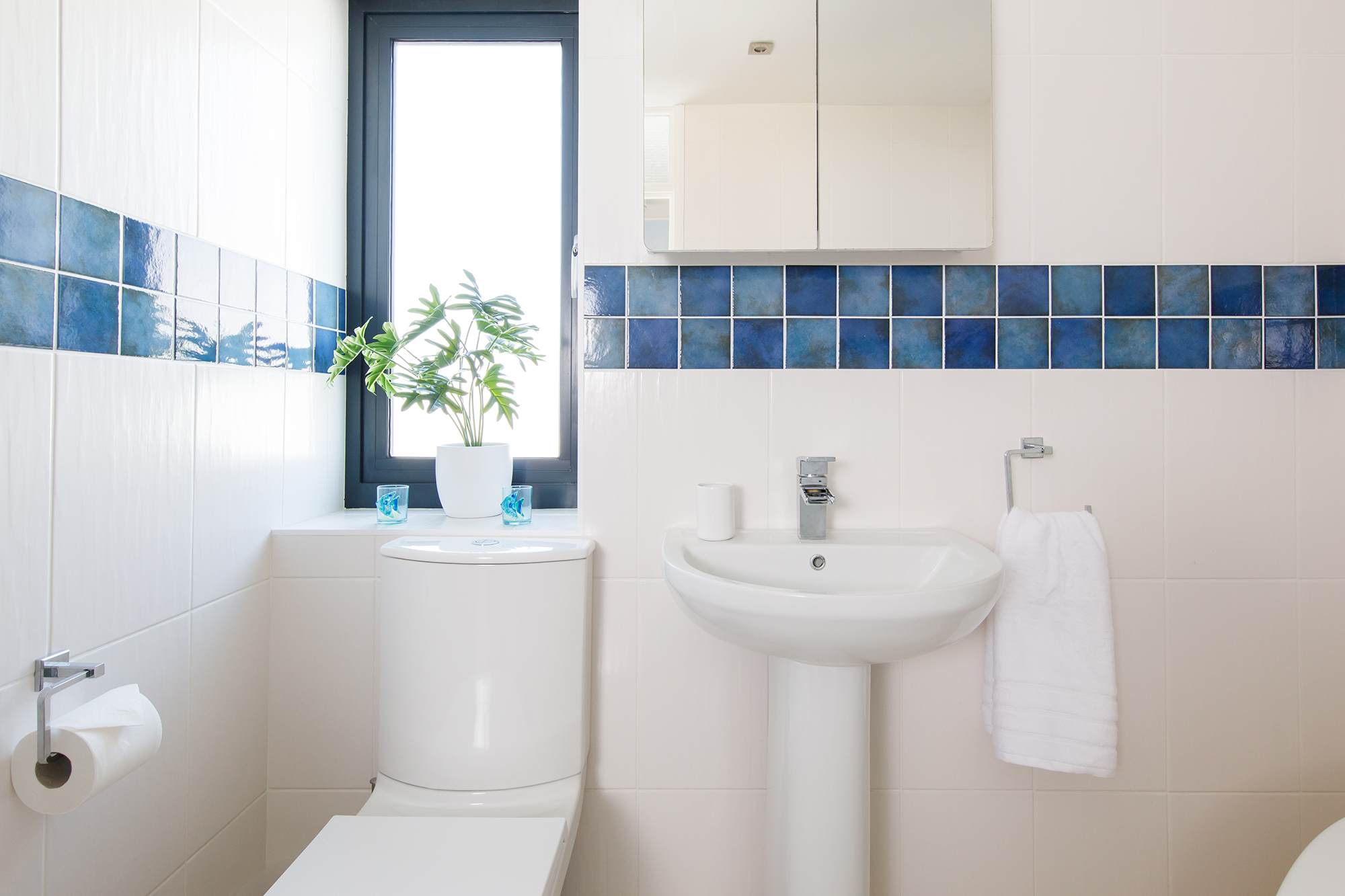 With three bathrooms, no one will have to wait for long!