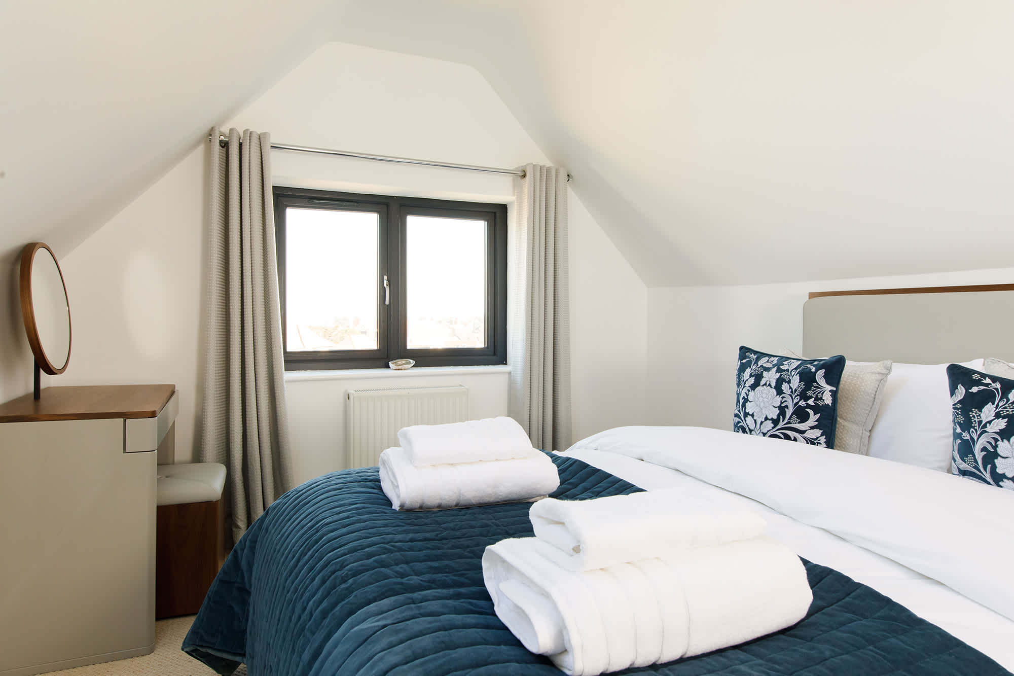 Fresh, soft towels and bed linen are provided for your stay.