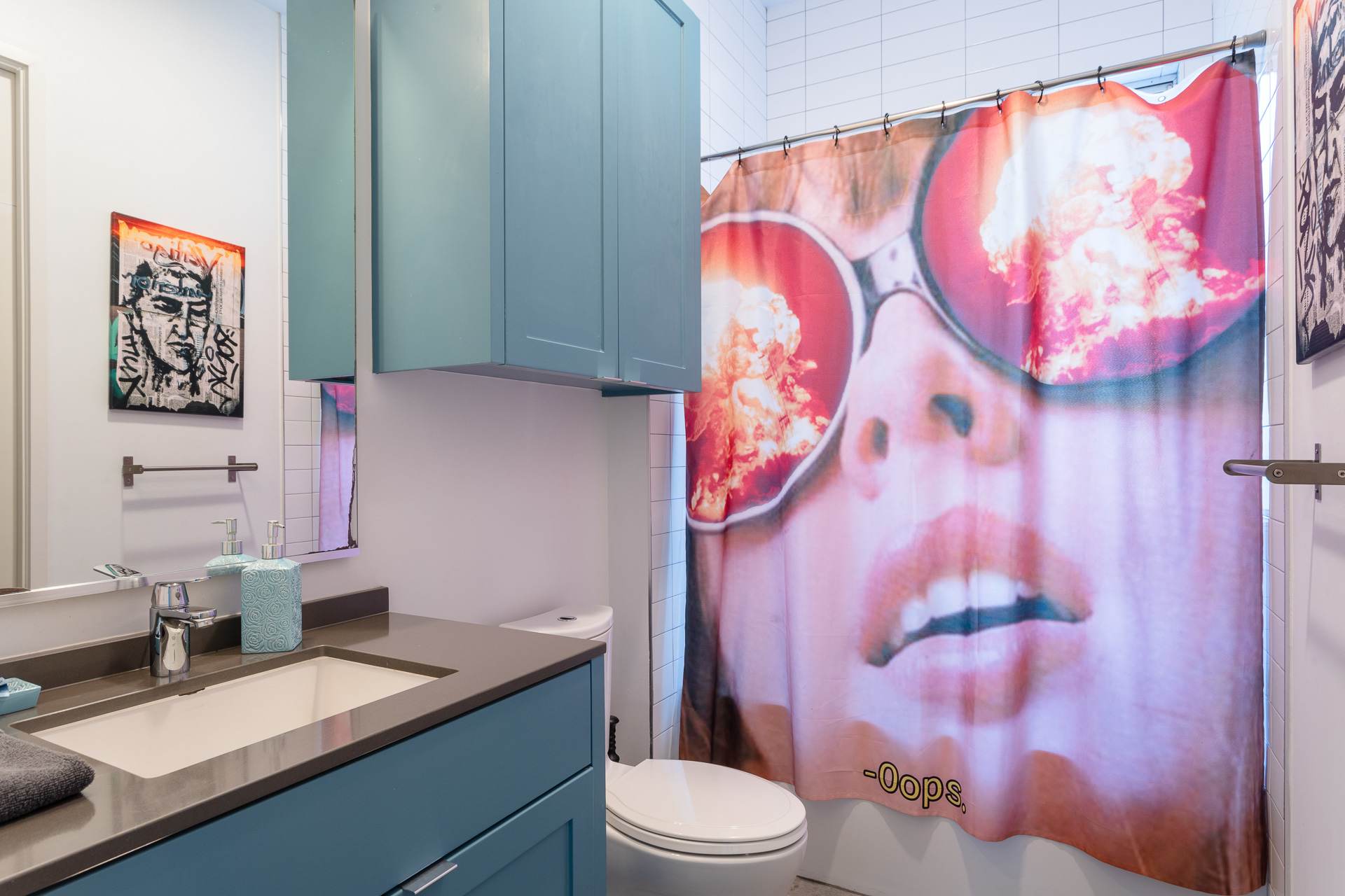 Two Queen Beds Ensuite Bathroom