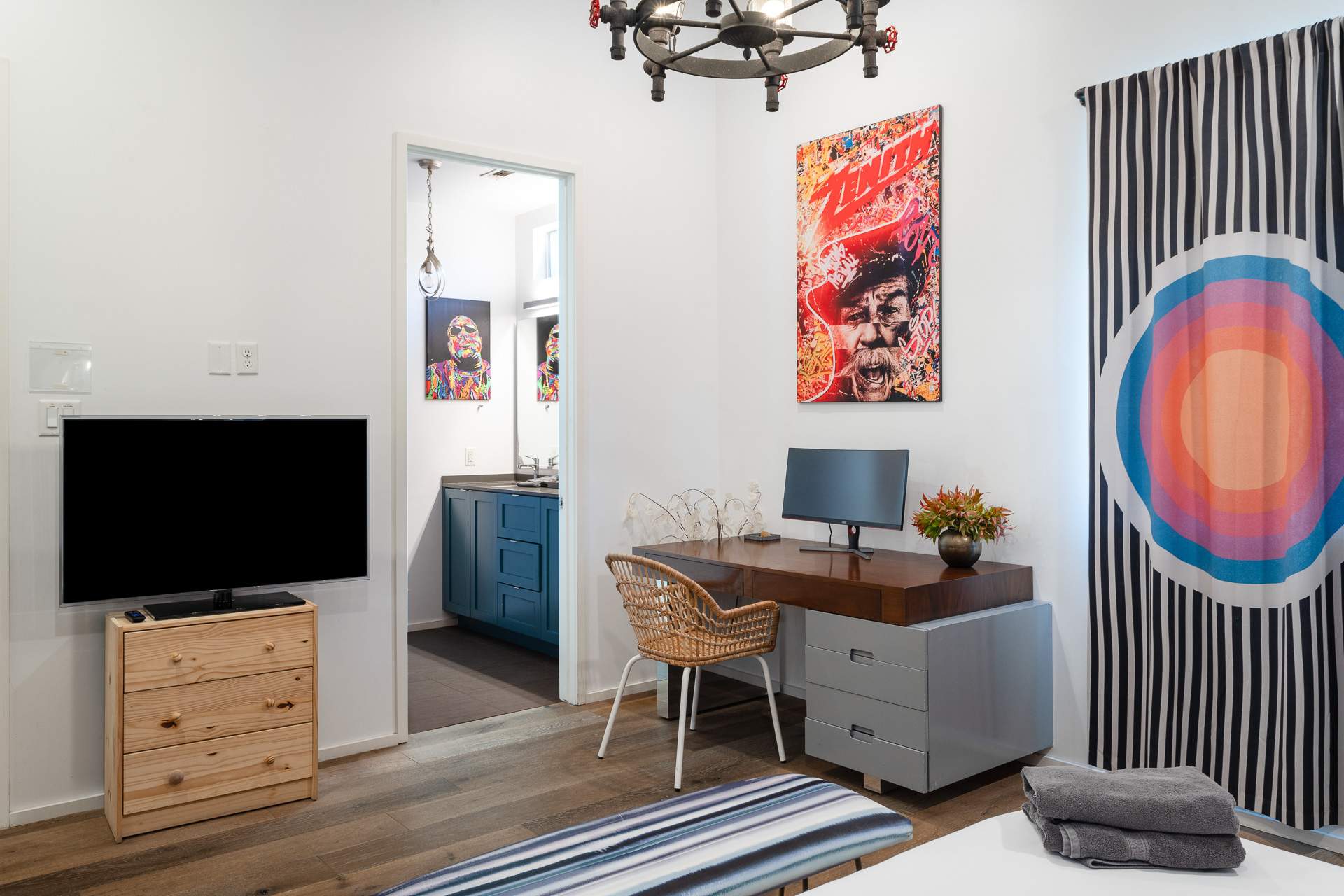 King Bedroom with Dedicated Workstation and Ensuite Bathroom