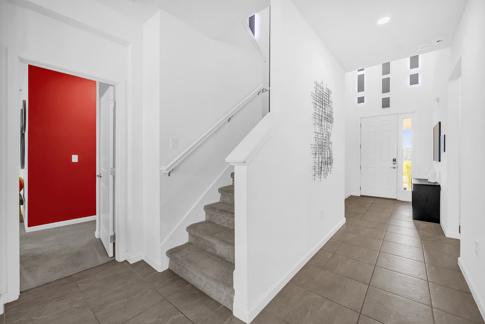 Property Entrance Hallway and Staircase leading Upstairs