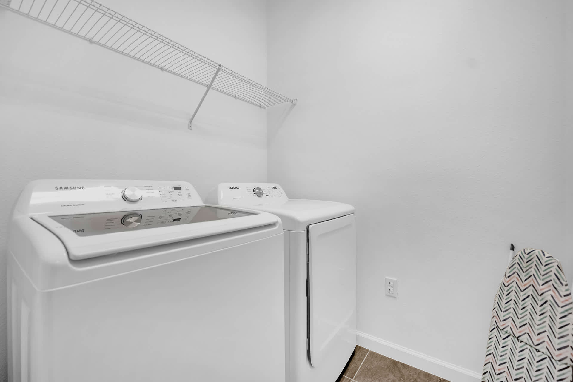 In-House Laundry with Washer and Dryer