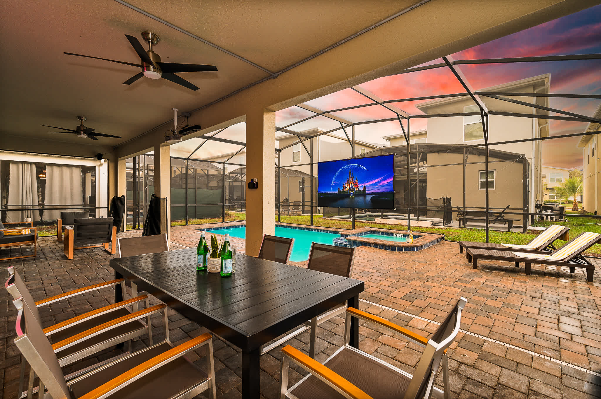 Family villa w/pool, hot tub & water park