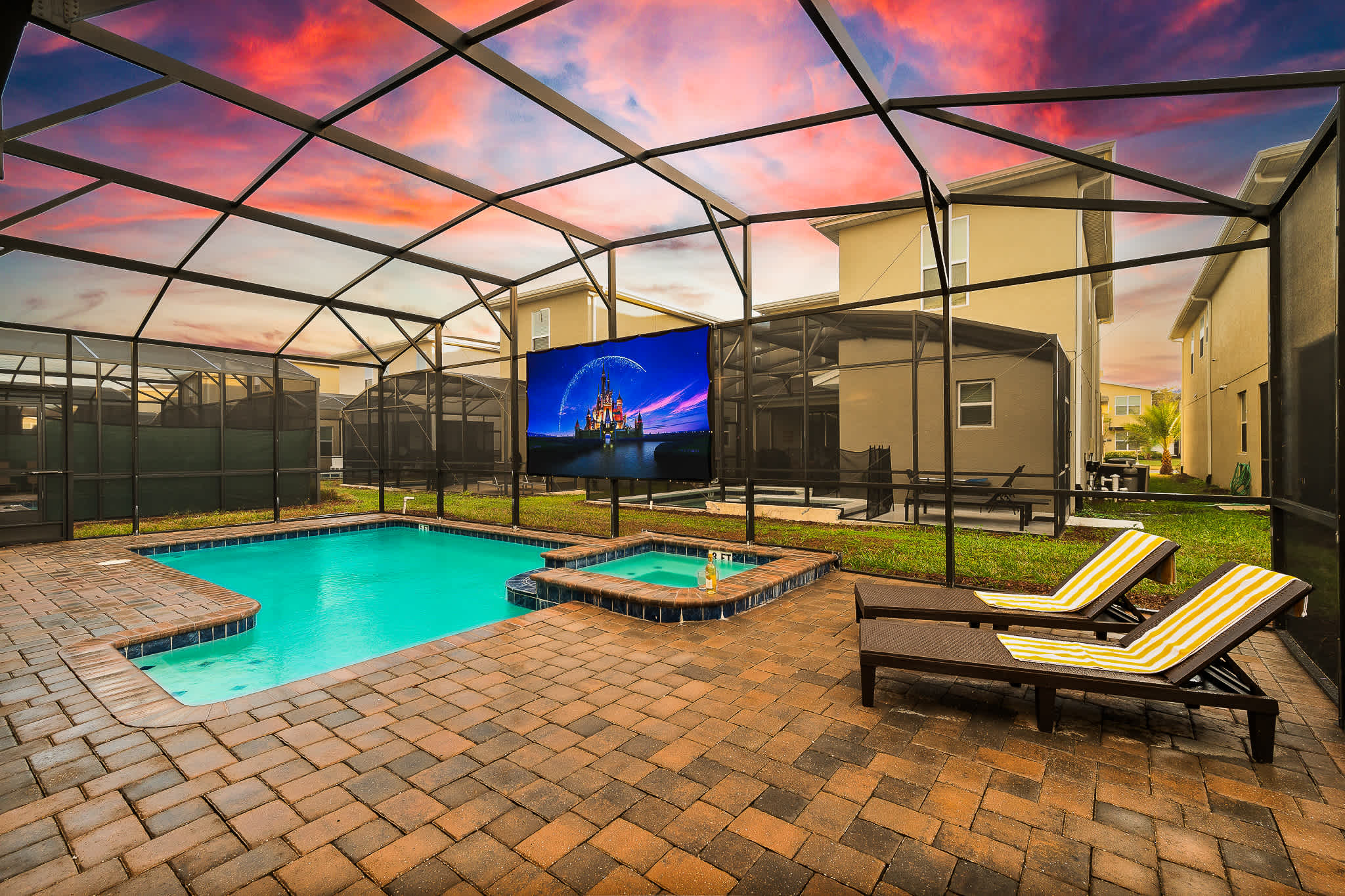 Family villa w/pool, hot tub & water park