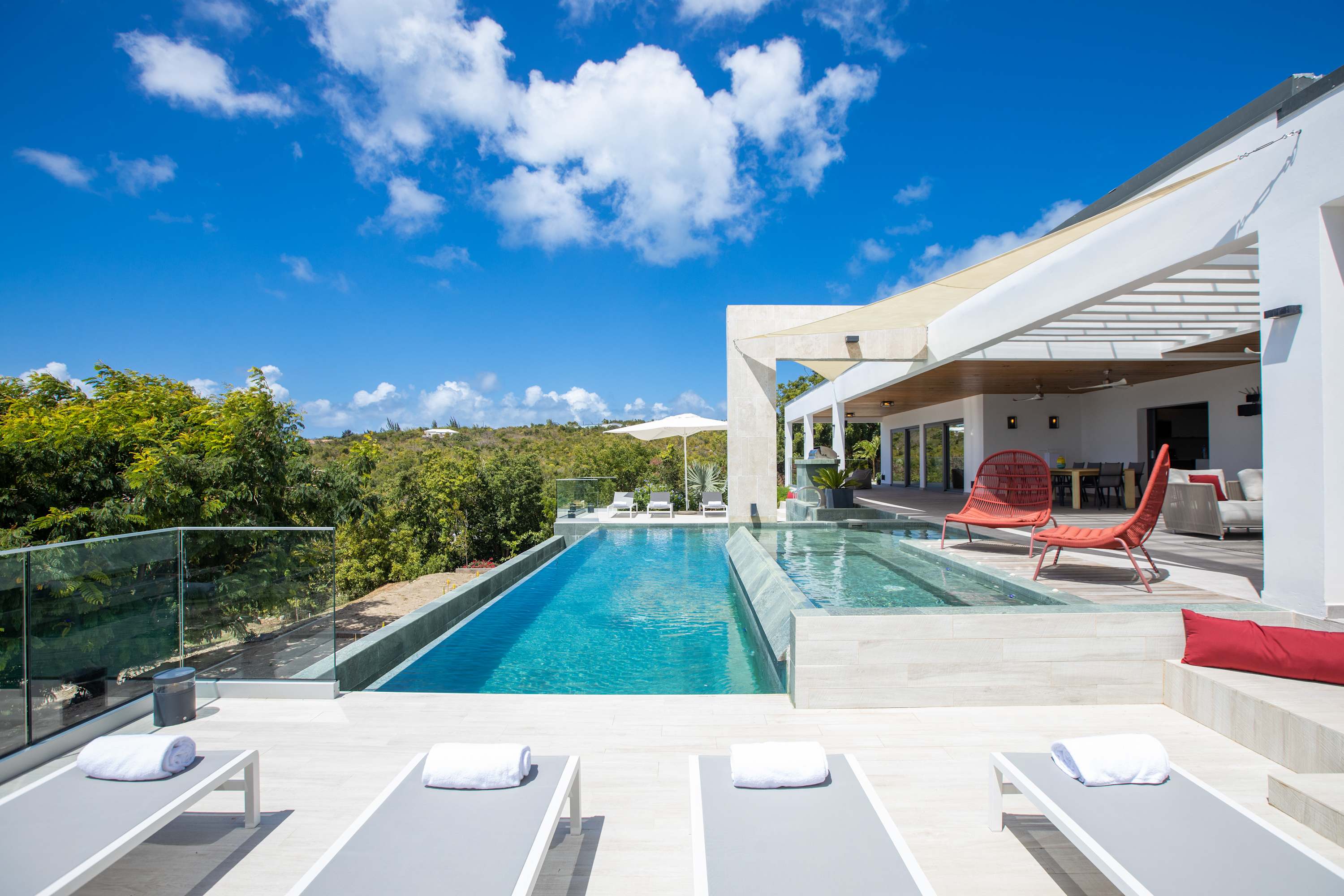 Wellness (4 bedrooms) - Villa with pool, Terres Basses, St. Martin