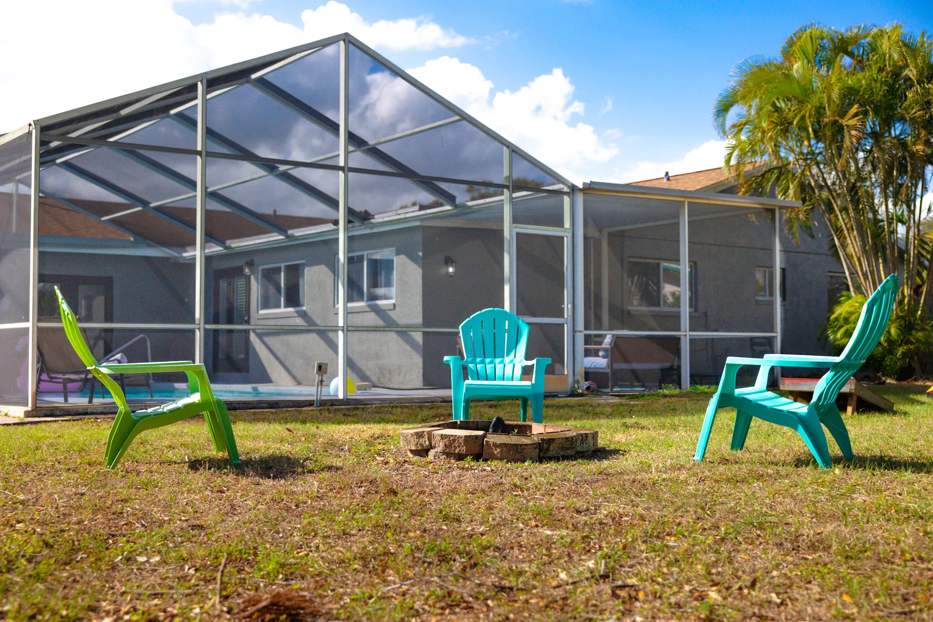 6mi to Beach, Villa w/Private Pool, Firepit