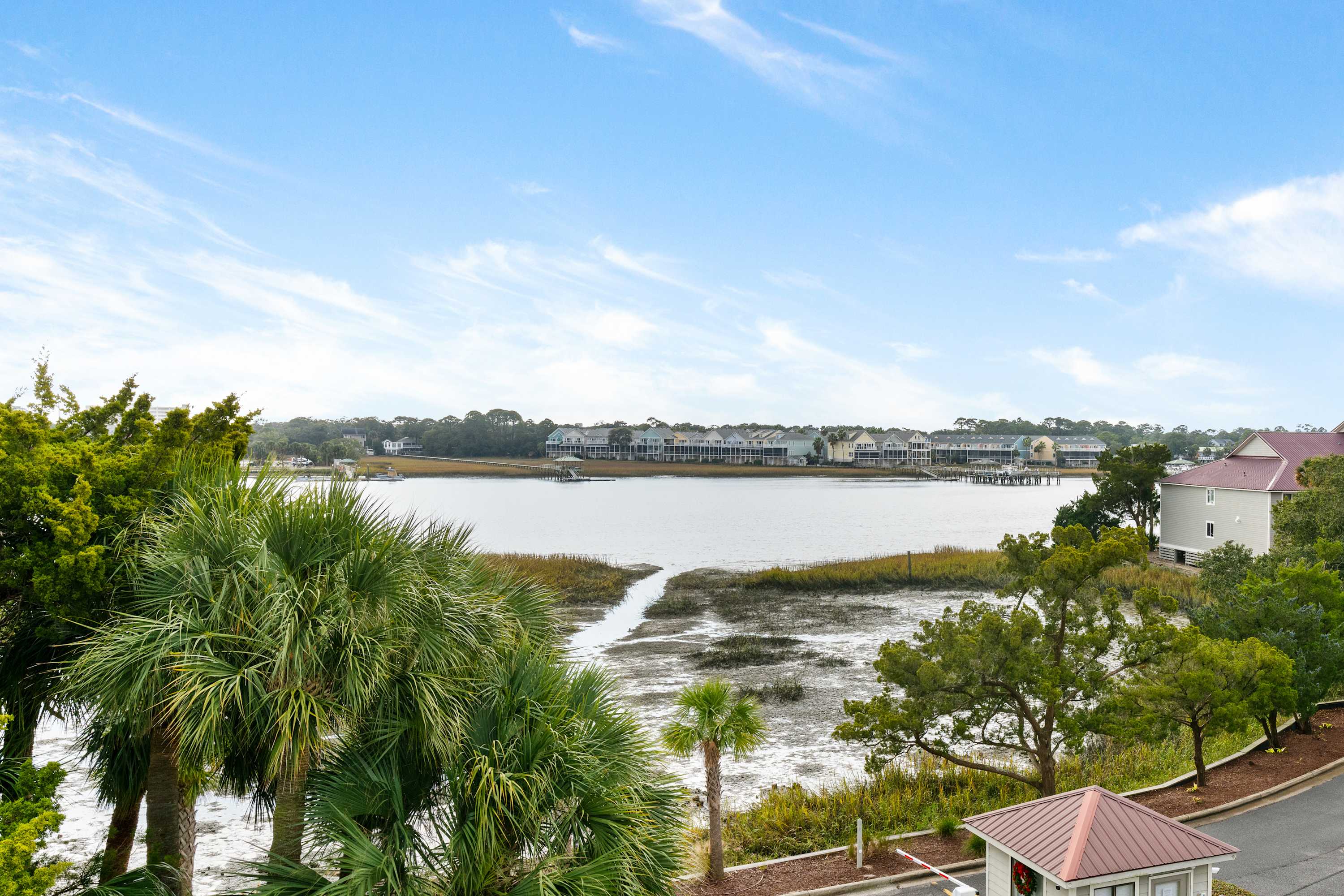 Rooftop views of Folly Creek 