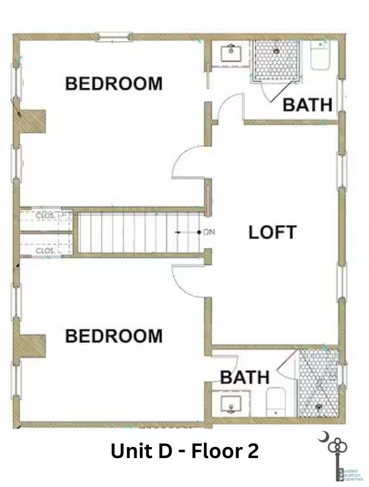 Thomas Waring House | Unit D | Sleeps 6