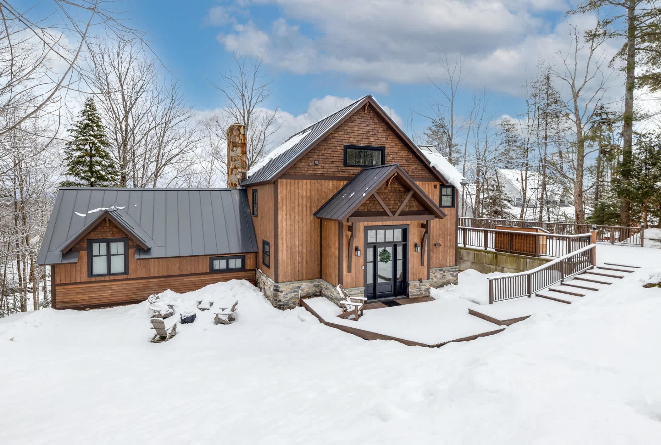 Luxury Chalet | Walk to Okemo Mountain — Ludlow, VT — vacation rental