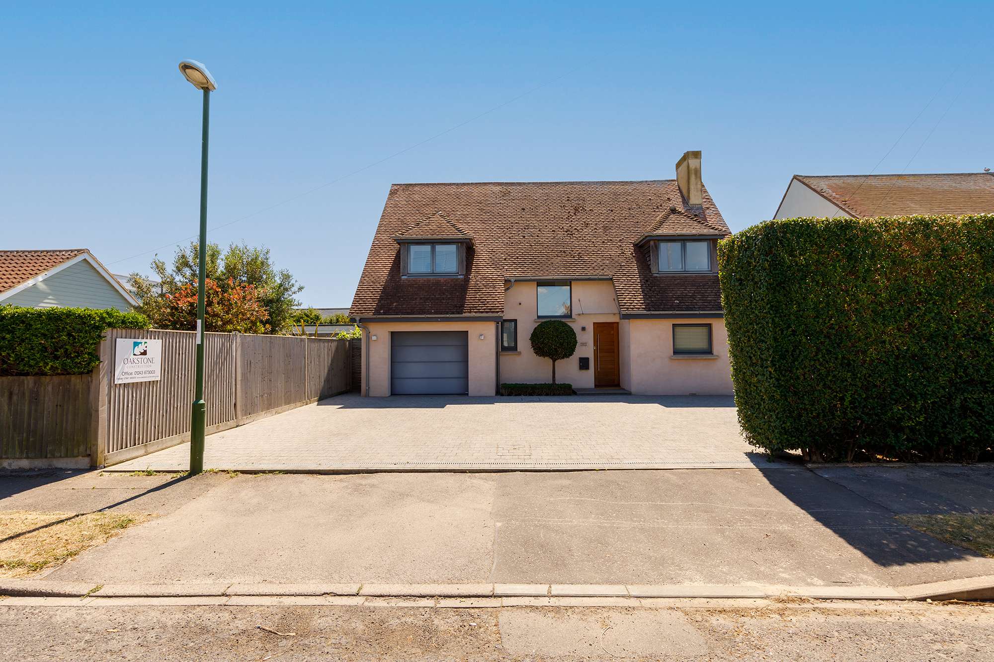 Front view of your East Wittering vacation oasis