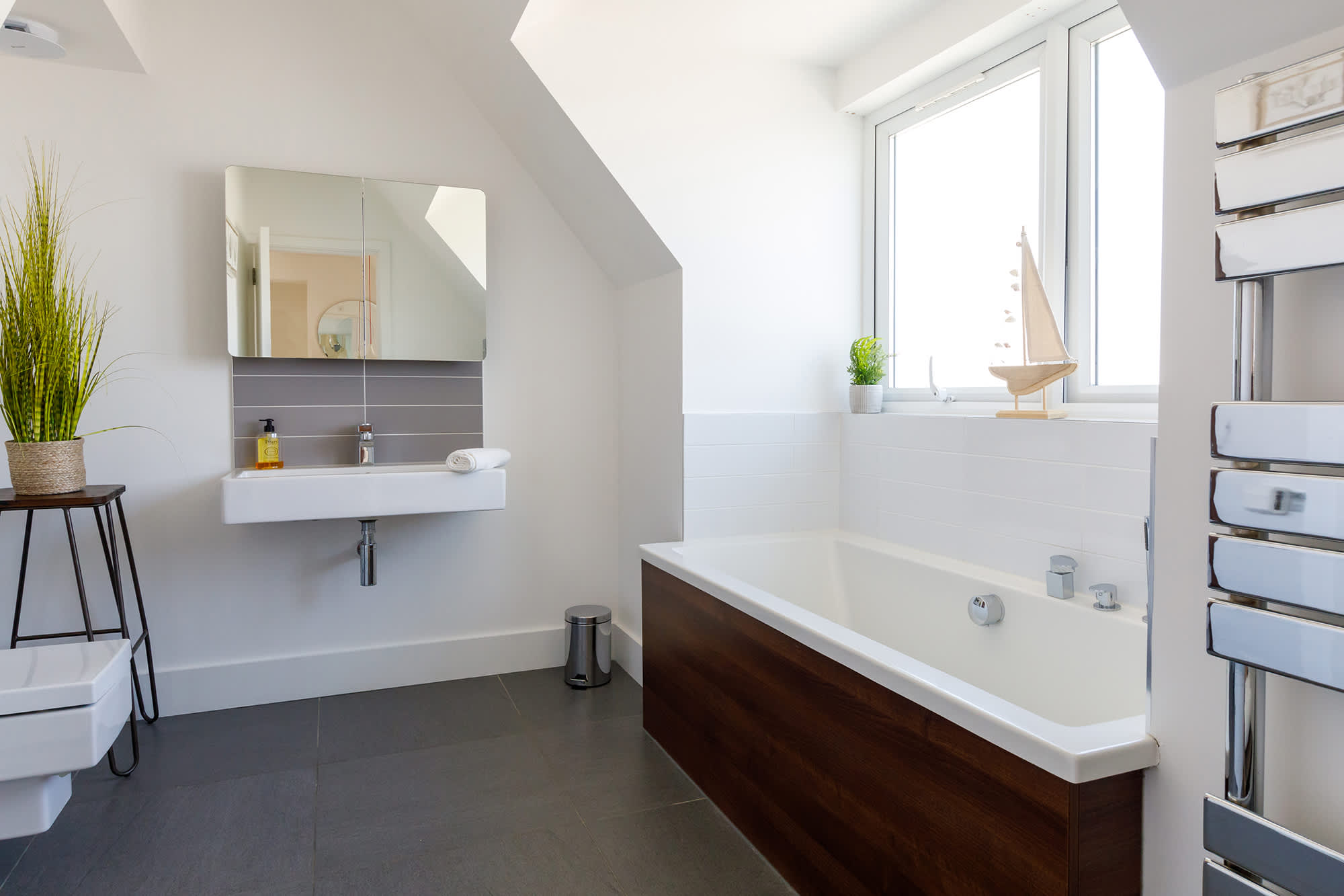 Make sure to tell everyone not to disturb you while taking a long bubble bath