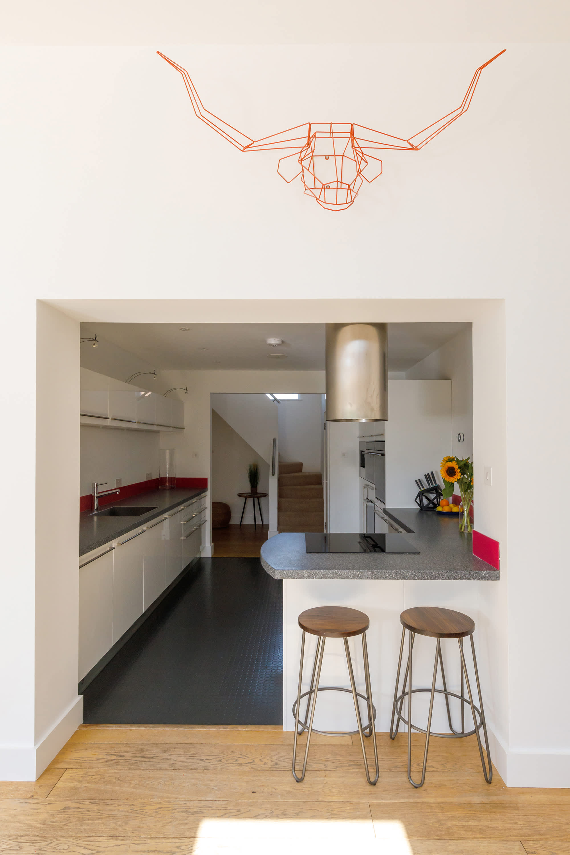 Sit at the bar while the chef works their magic in the kitchen