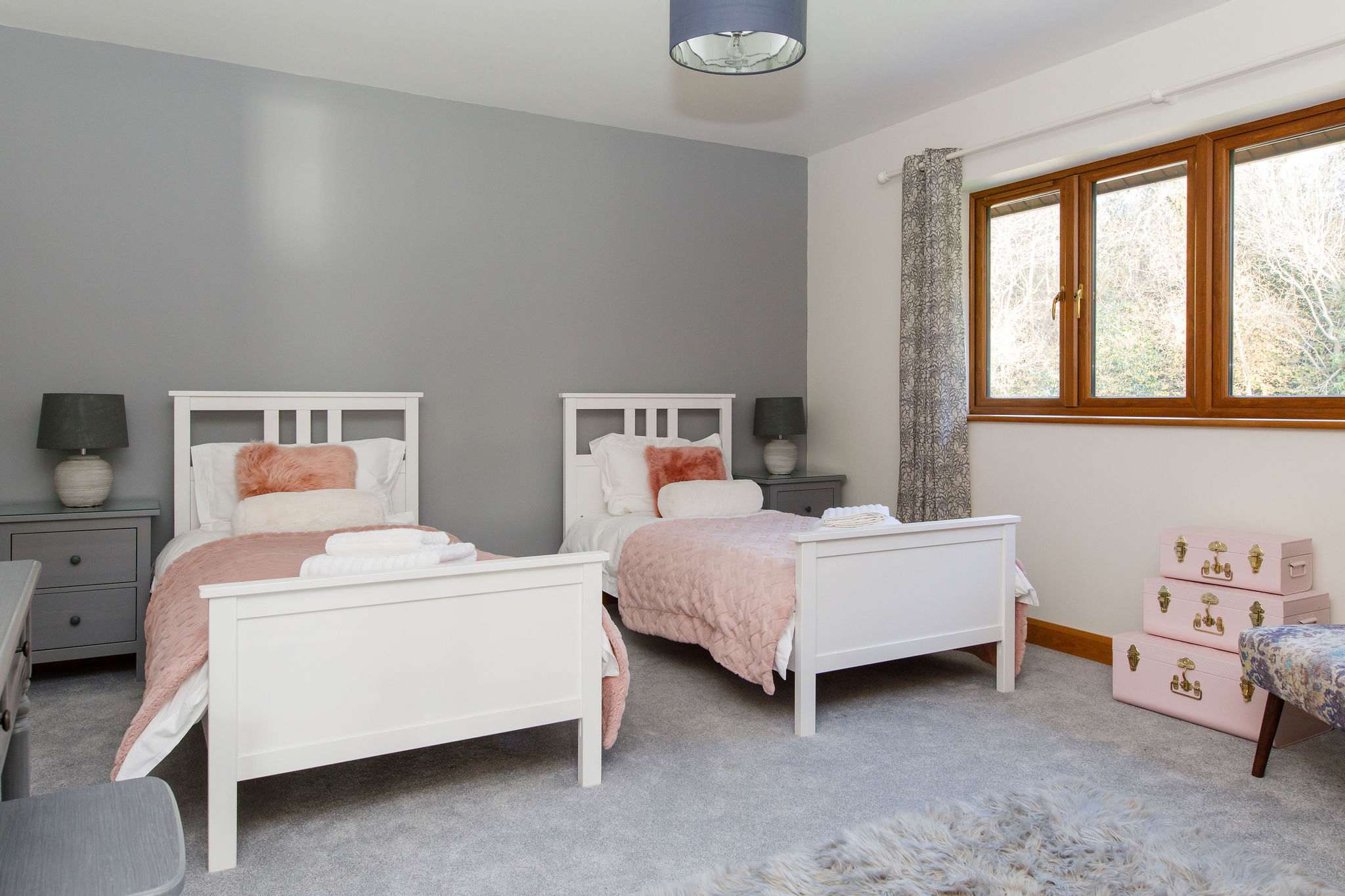 This twin is perfect for two children or friends.