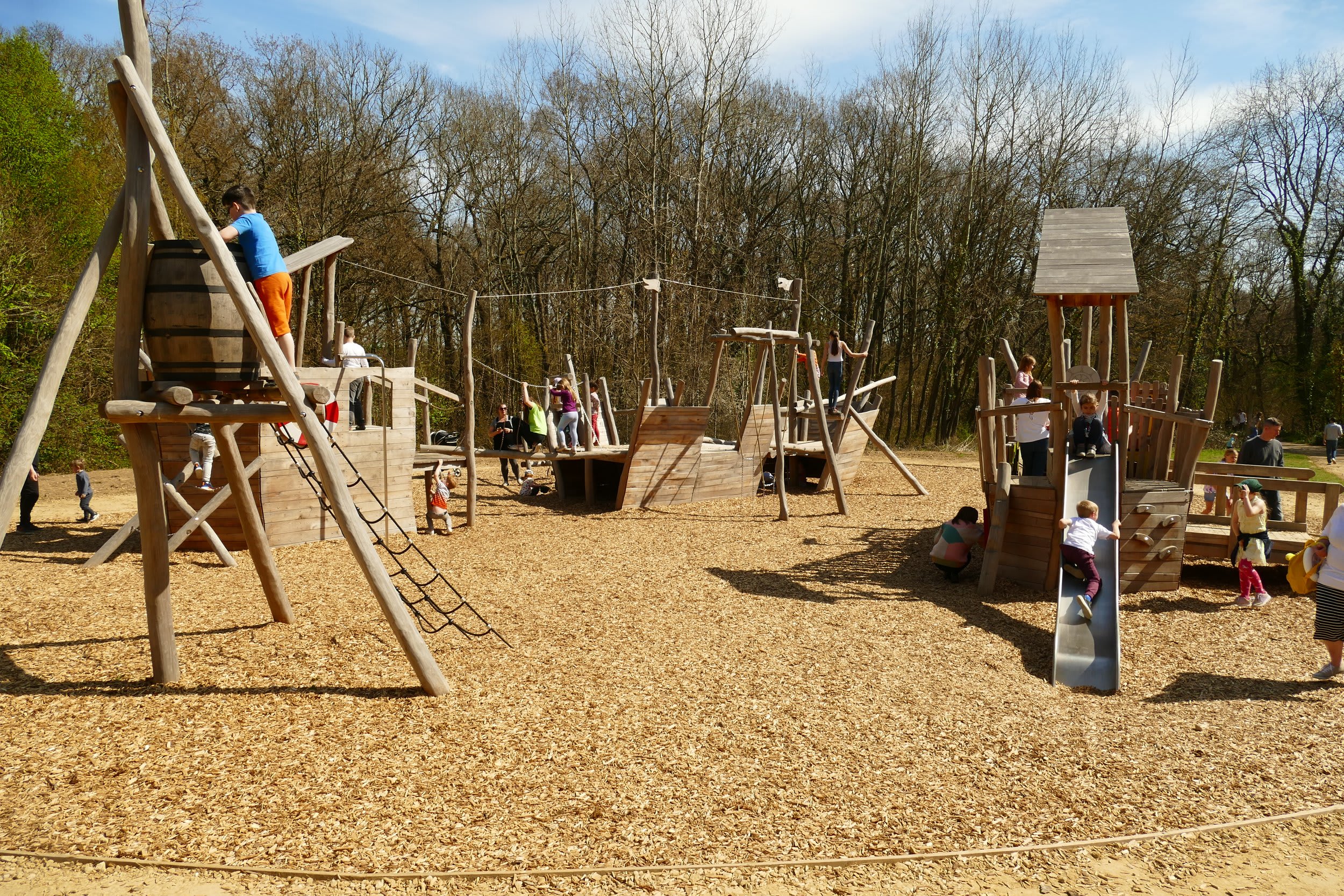 Playpark at River Hamble Country Park.