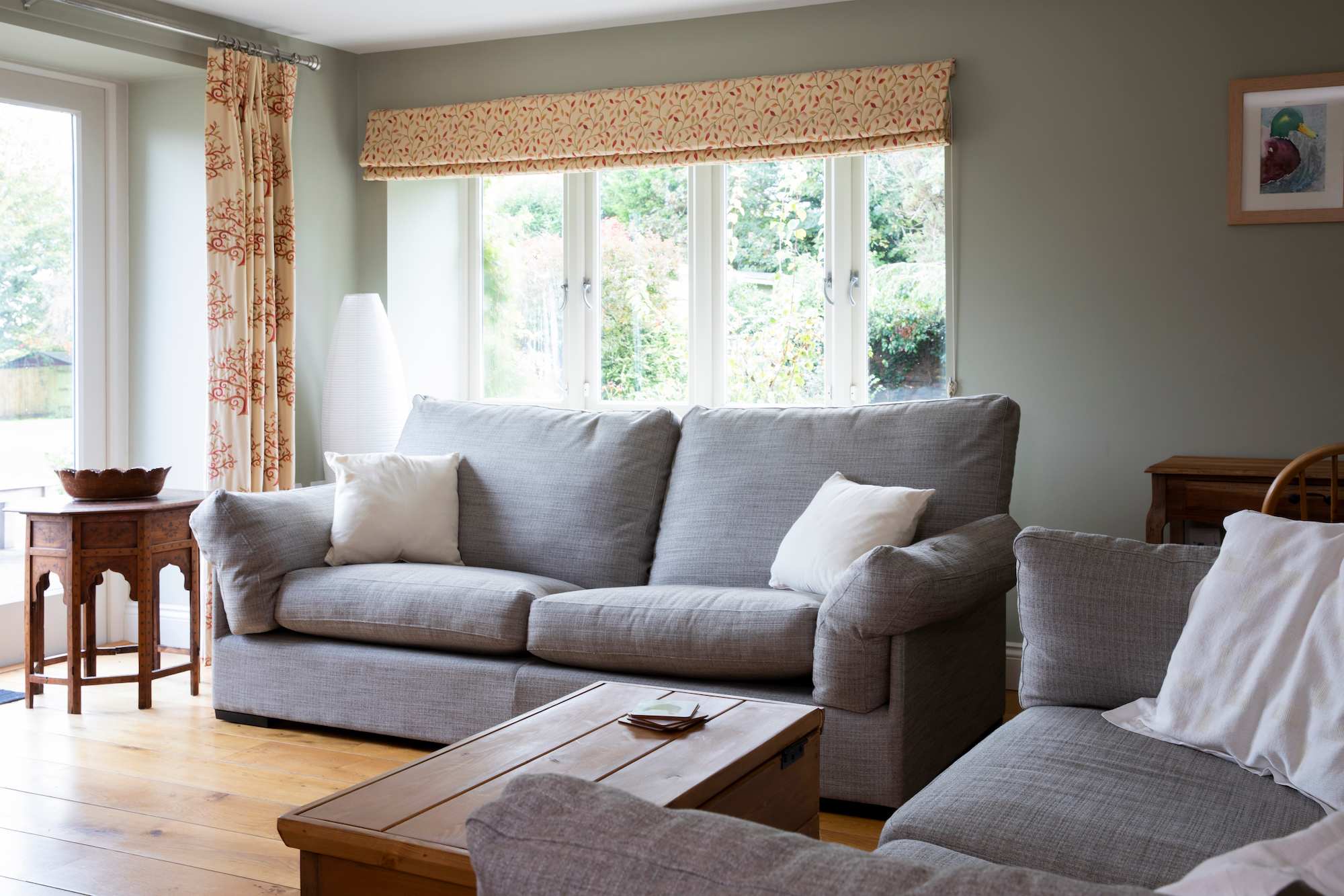 The lounge is a really bright and spacious area and the settees are really comfy!