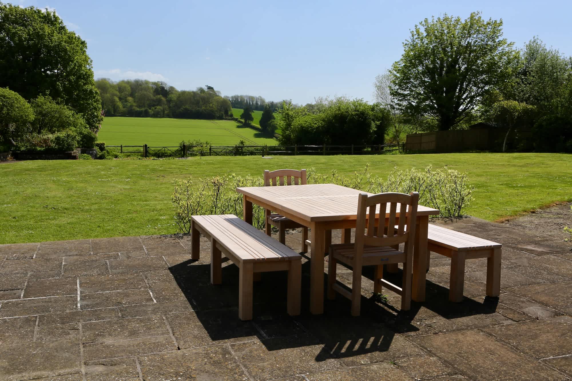 The Gardens of Parlour Cottage exude a sense of relaxation in its guests