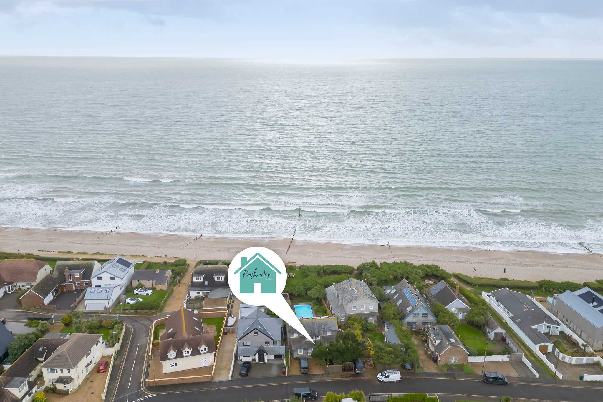 Beachfront House w Pool & Steam