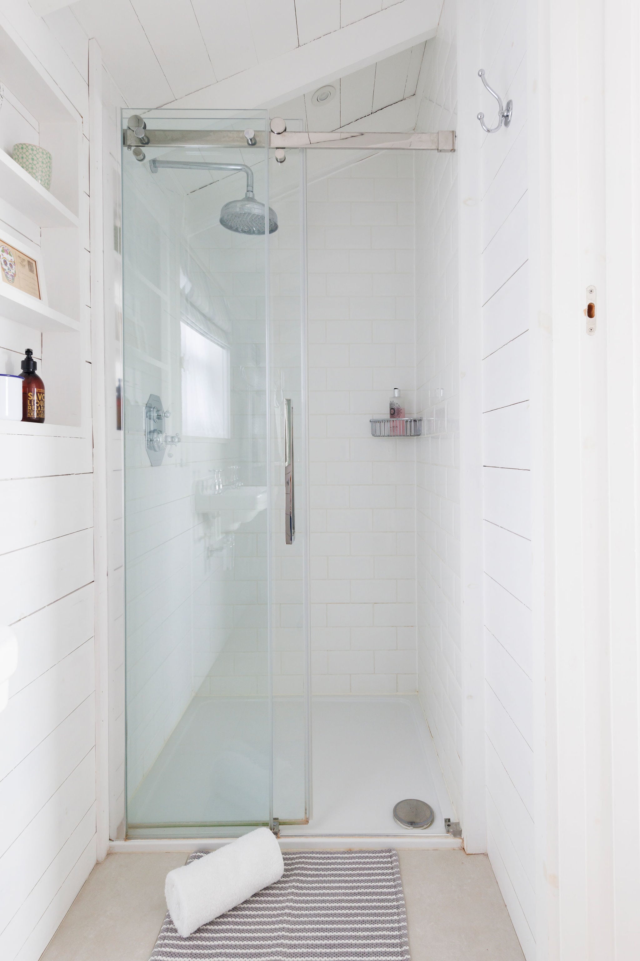 Luxurious walk in shower room