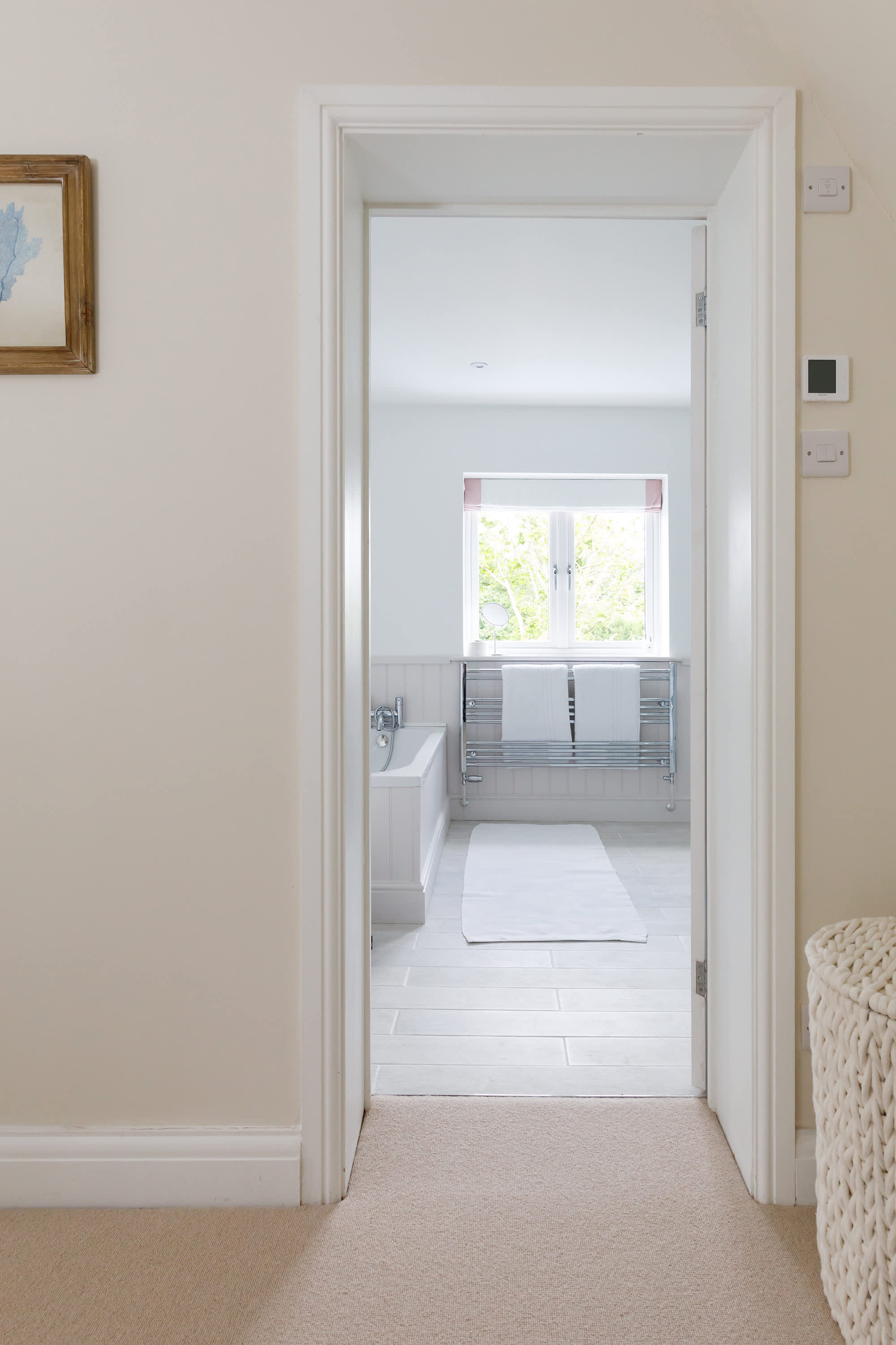 The super king room is served by a beautiful ensuite.