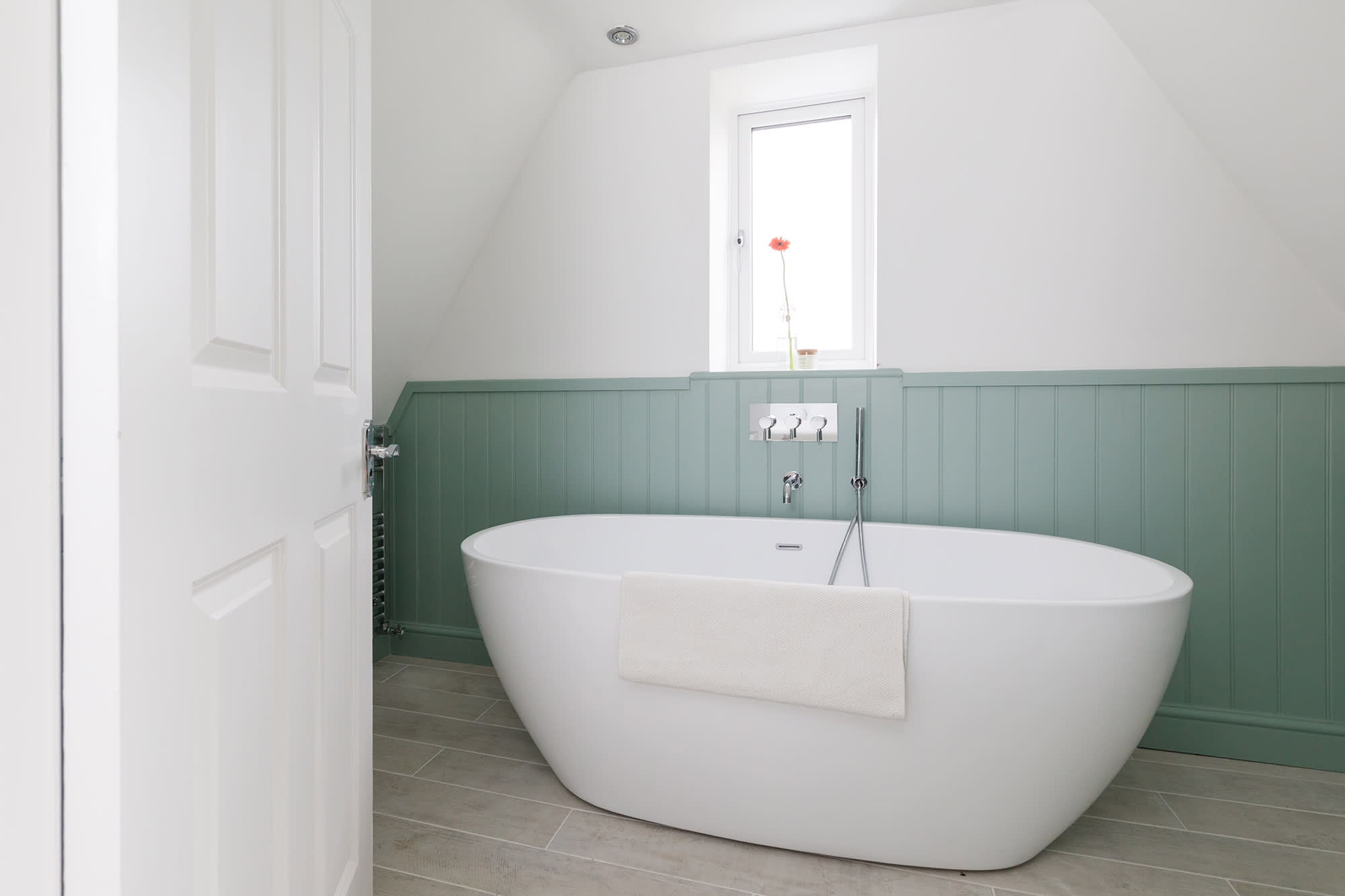 The double has an ensuite bathroom.