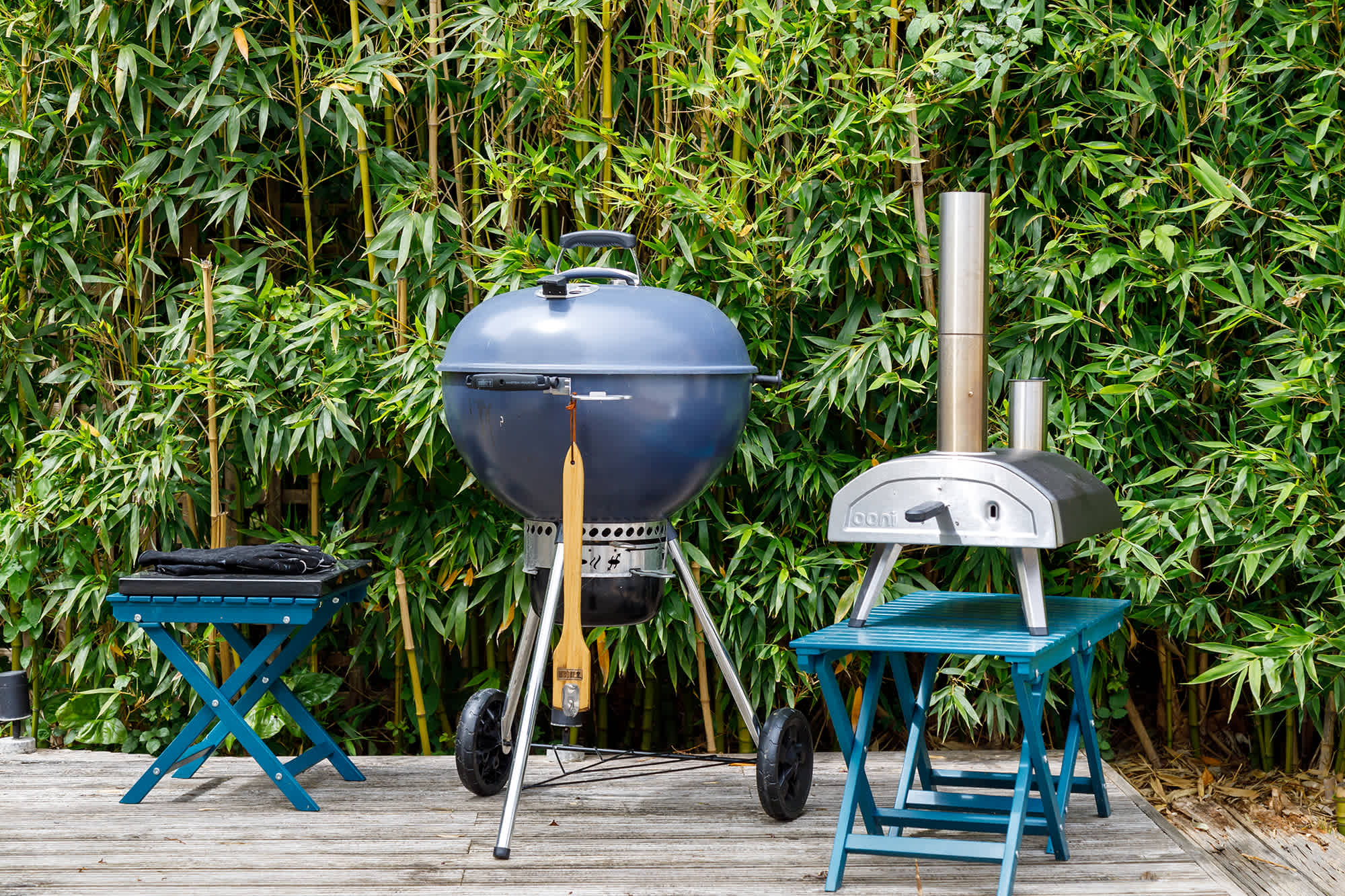 Enjoy a BBQ or pizza in the evening.