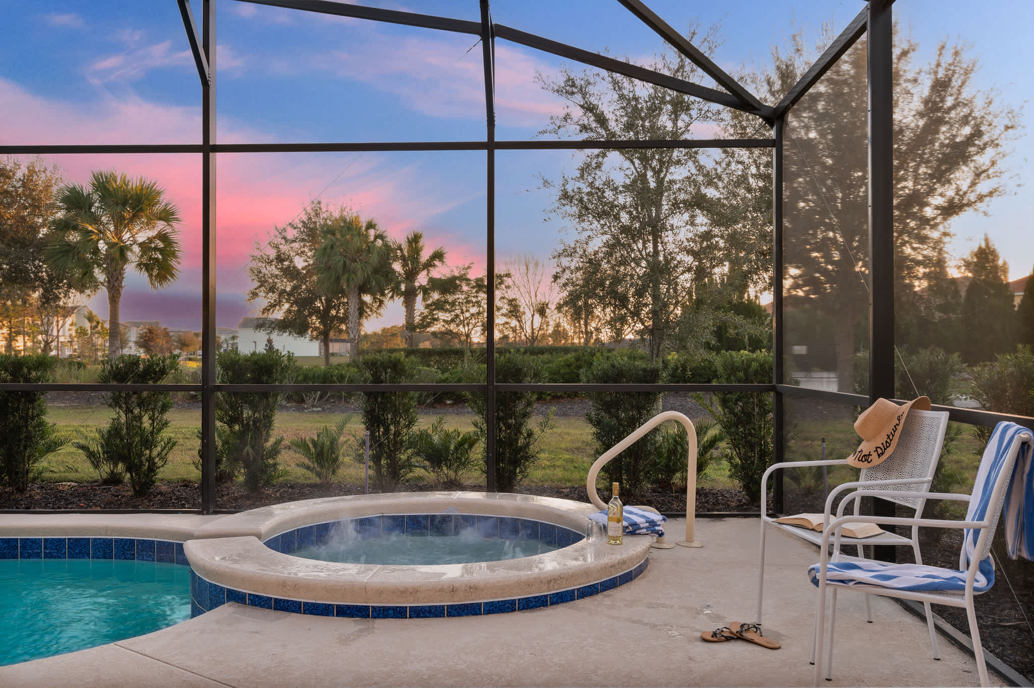 Private Pool Villa with Hot Tub! 14 MI to Disney