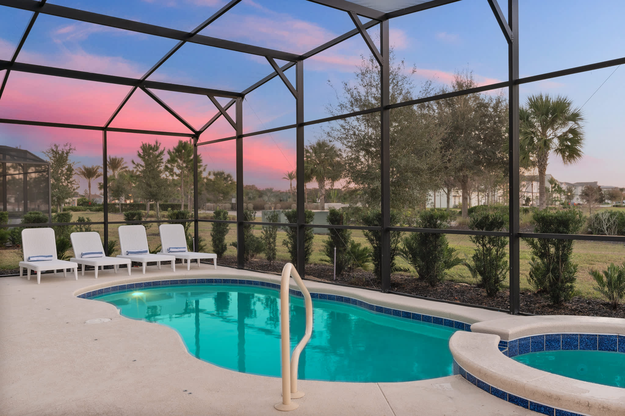 Welcome to your vacation oasis with a private pool and spa! **Please note additional fees apply for pool and spa heating.