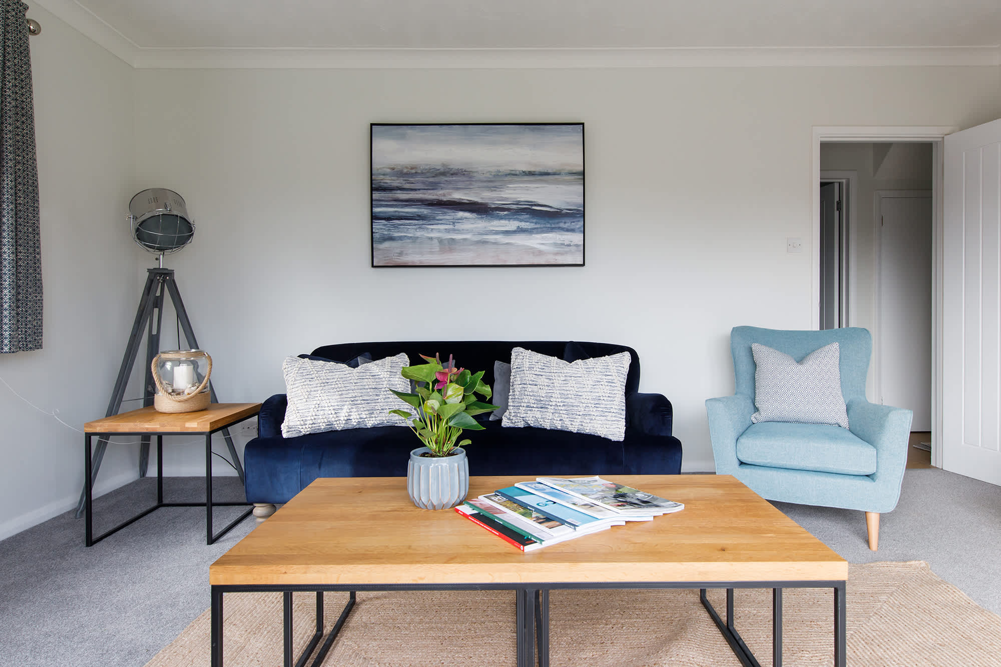 Simply sink into the comfy sofas and put your feet up with a good book.