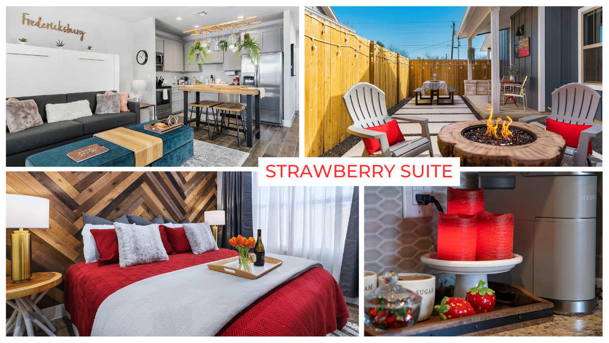 Strawberry Suite - Fire Pit, BBQ Grill & more! β Fredericksburg, TX β vacation rental