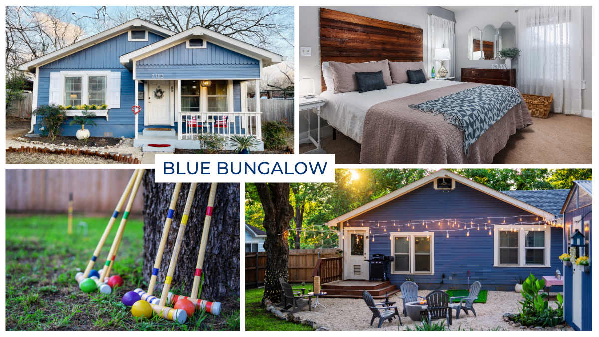 Blue Bungalow - Fire Pit, Yard Games & more! β Fredericksburg, TX β vacation rental
