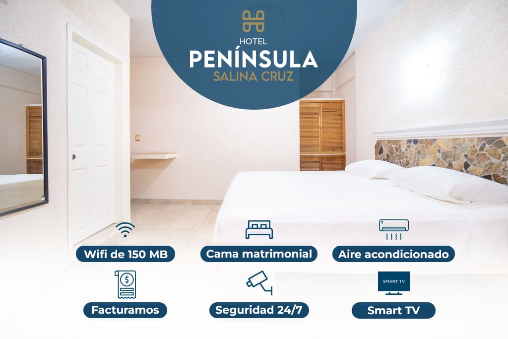 Hotel Península Cama Matrimonial — Salina Cruz, Oaxaca — vacation rental