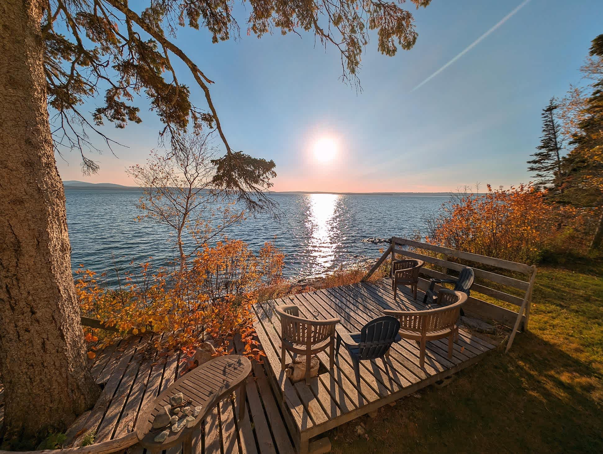 Waterfront Cottage w/ Private Beach & Stunning Views — Hancock, ME — vacation rental