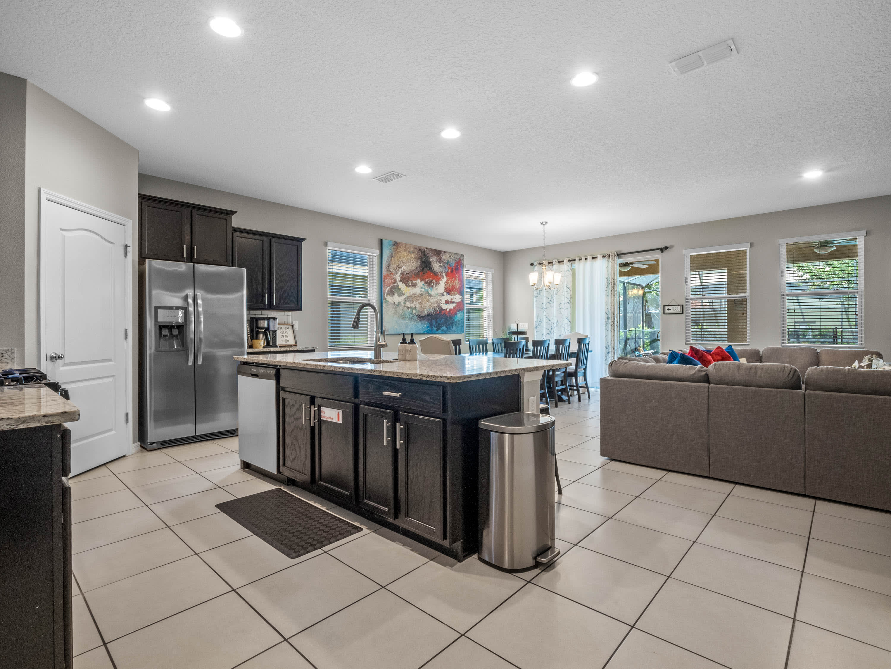 Fully stocked kitchen to make gourmet meals for friends and family!