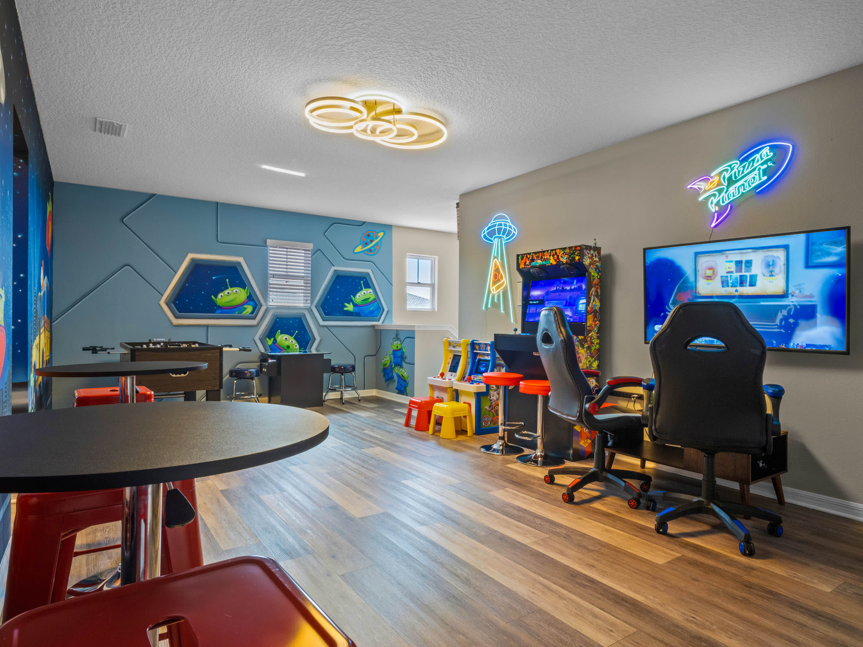 Game Room area on the second floor.